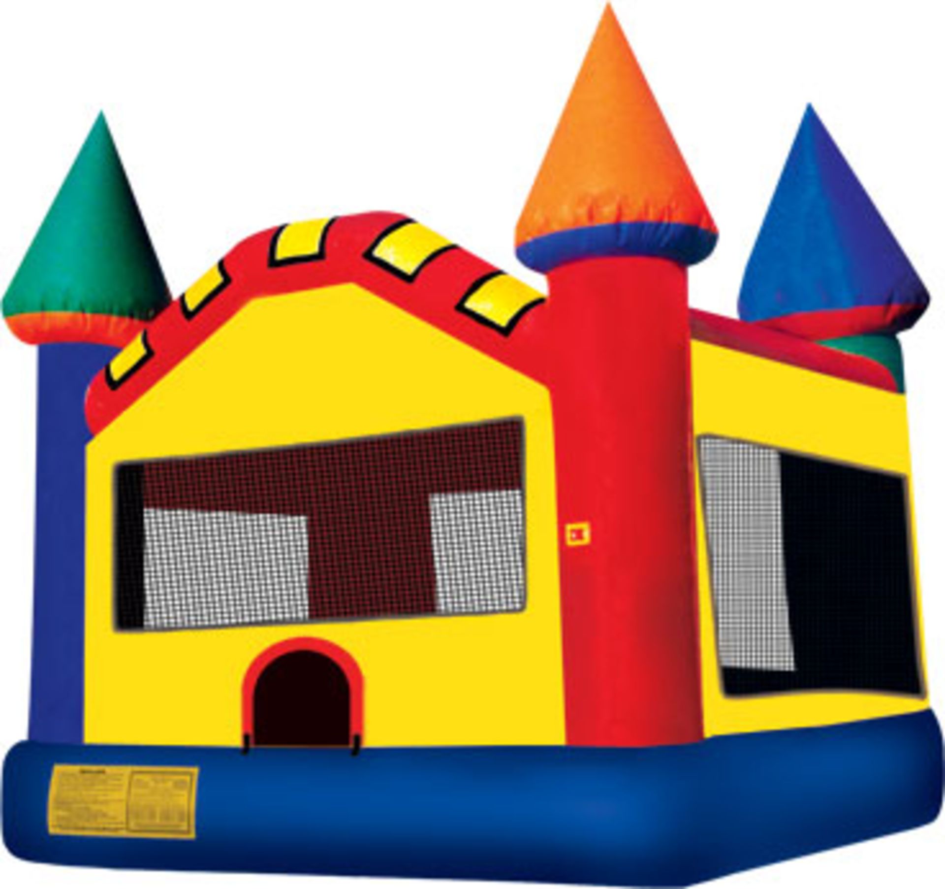 Multi Colored Castle Jumper, 14' x 13' x 16' - Image 2 of 2