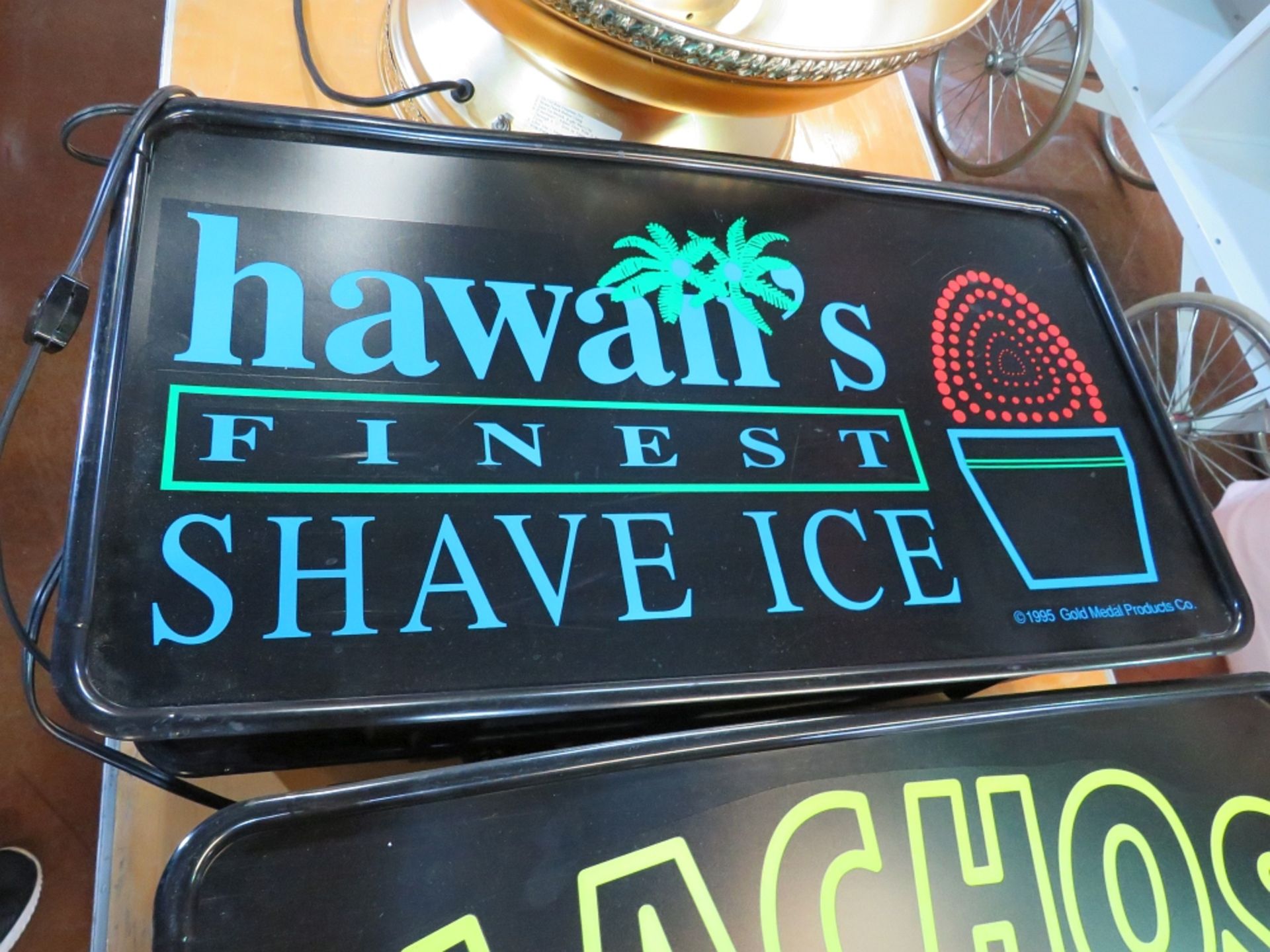 Gold Medal Shaved Ice & Smoothie Signs