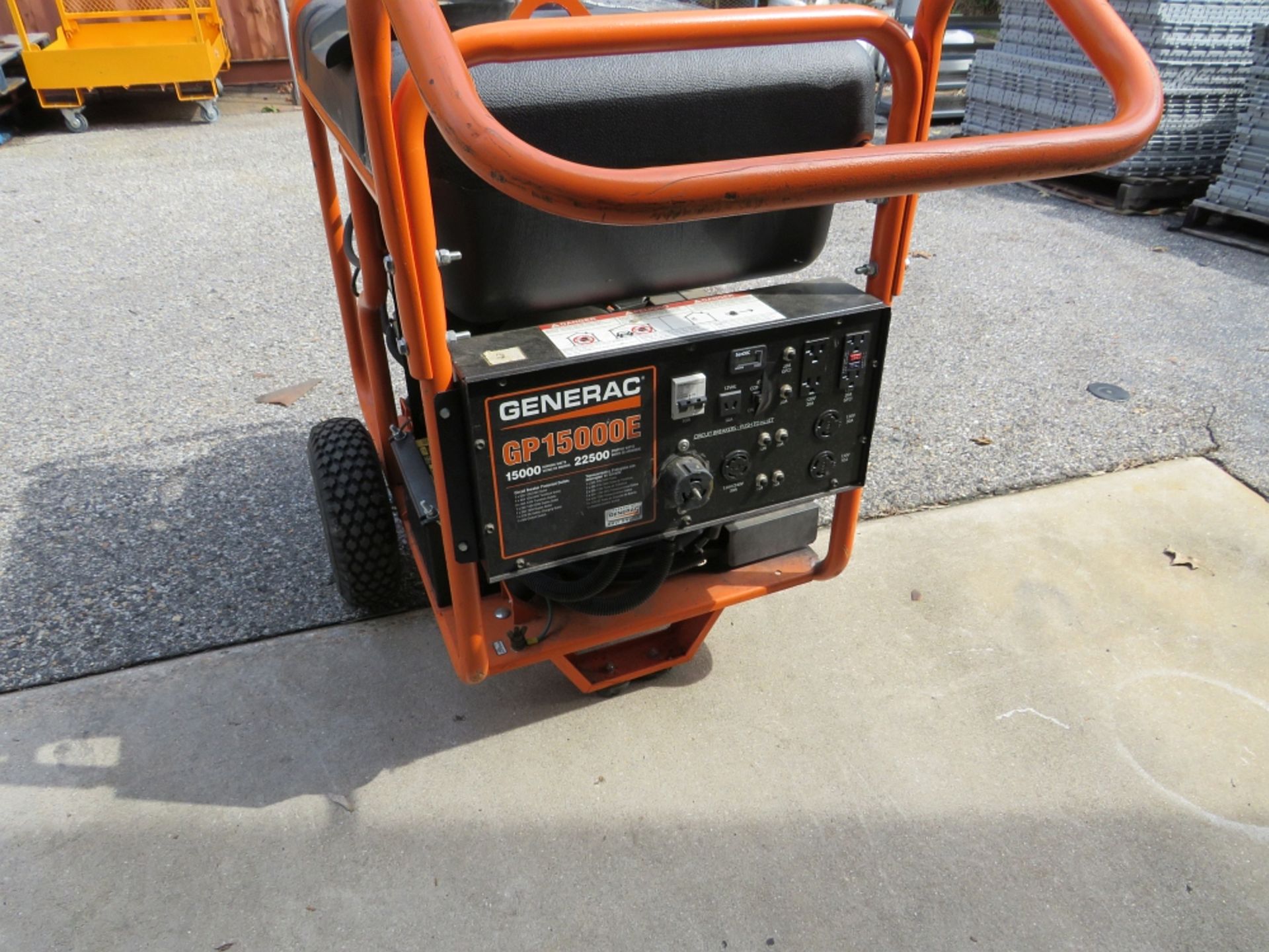 Generac GP15000E Gas Generator, 15,000 watt, - Image 2 of 4