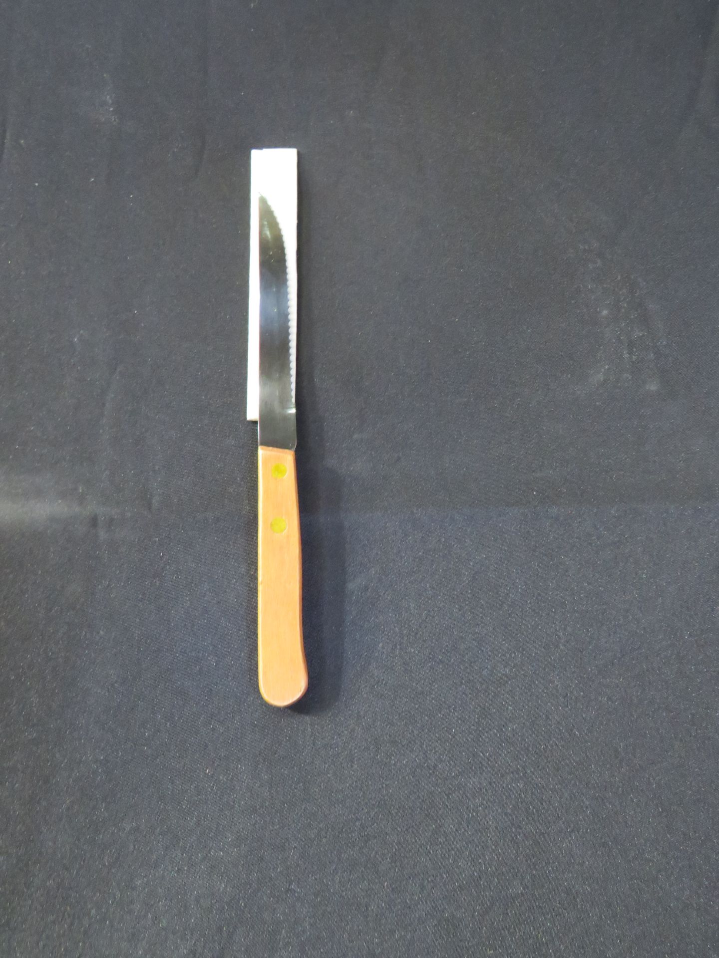 Steak Knife w/ Wooden Handle