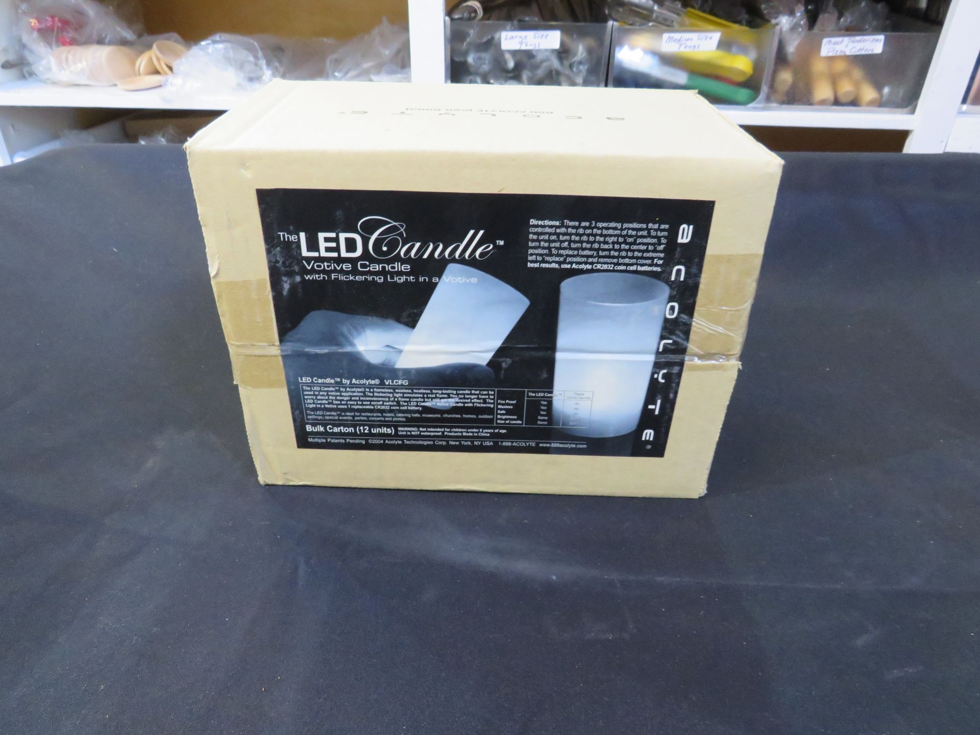 Box of 12 LED Votives