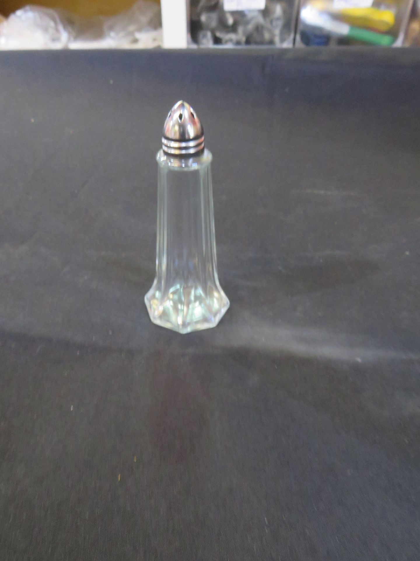 Small Glass Salt & Pepper Shakers