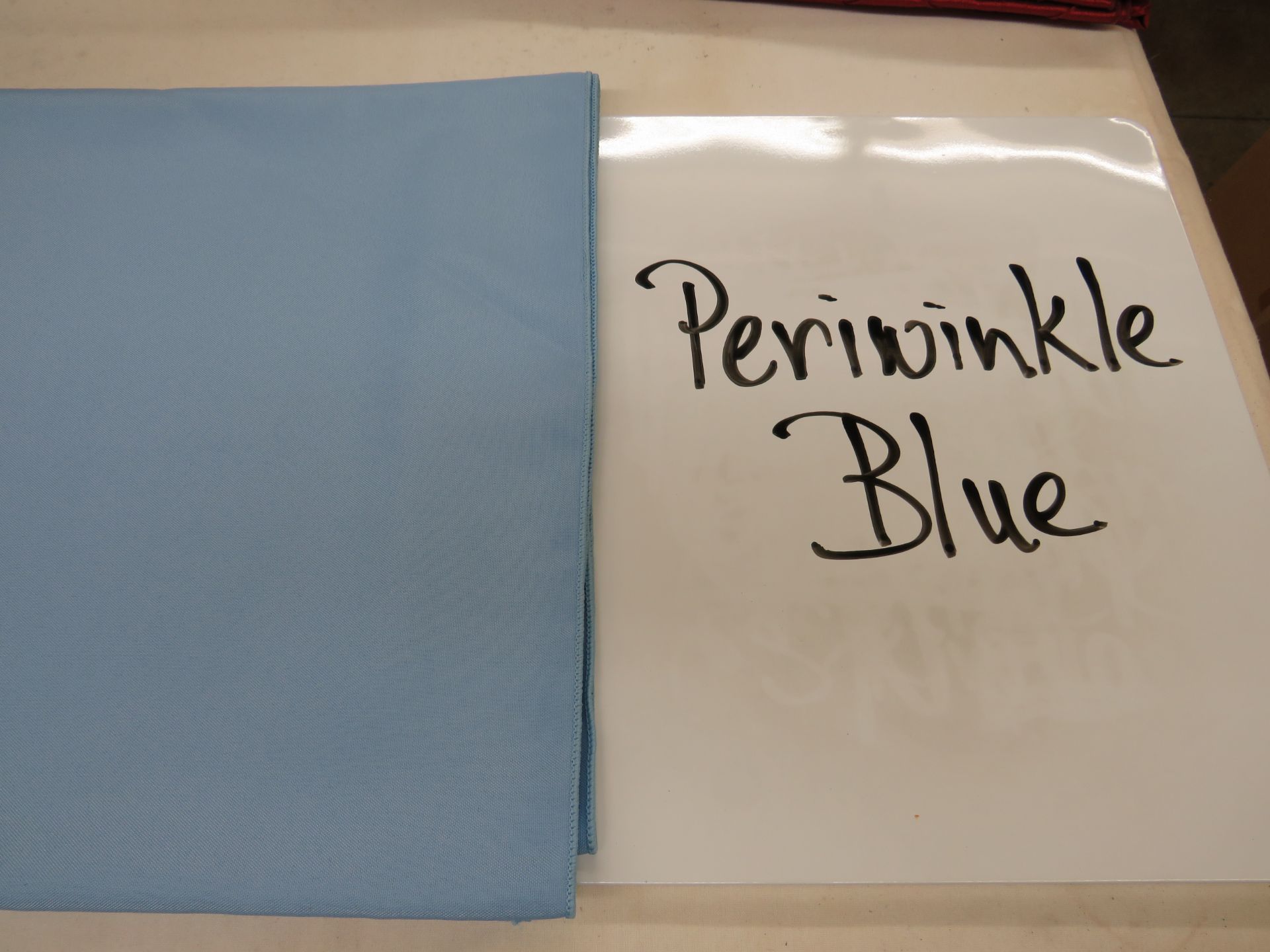 Periwinkle 90"x132" Poly Tablecloth