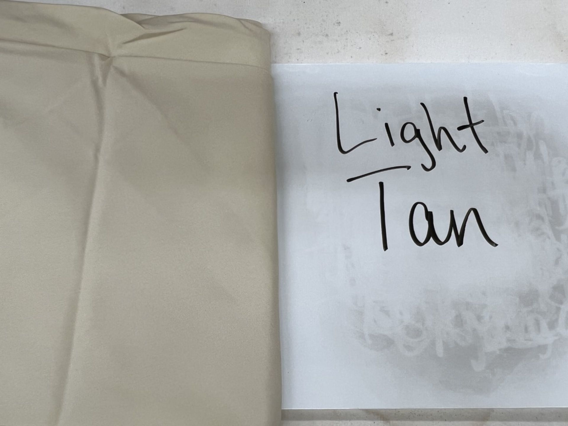 Light Tan 90"x156" Tablecloth