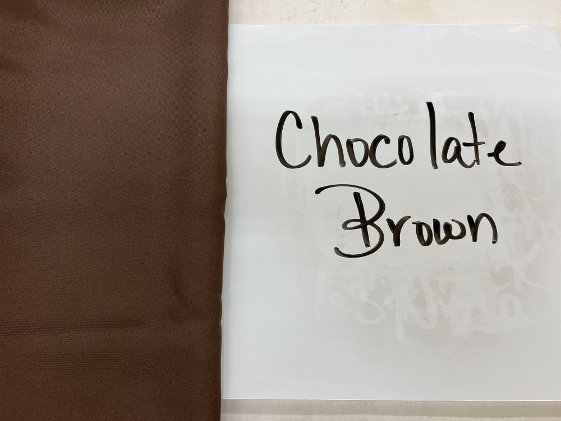 Brown Chocolate 90"x156" Tablecloth