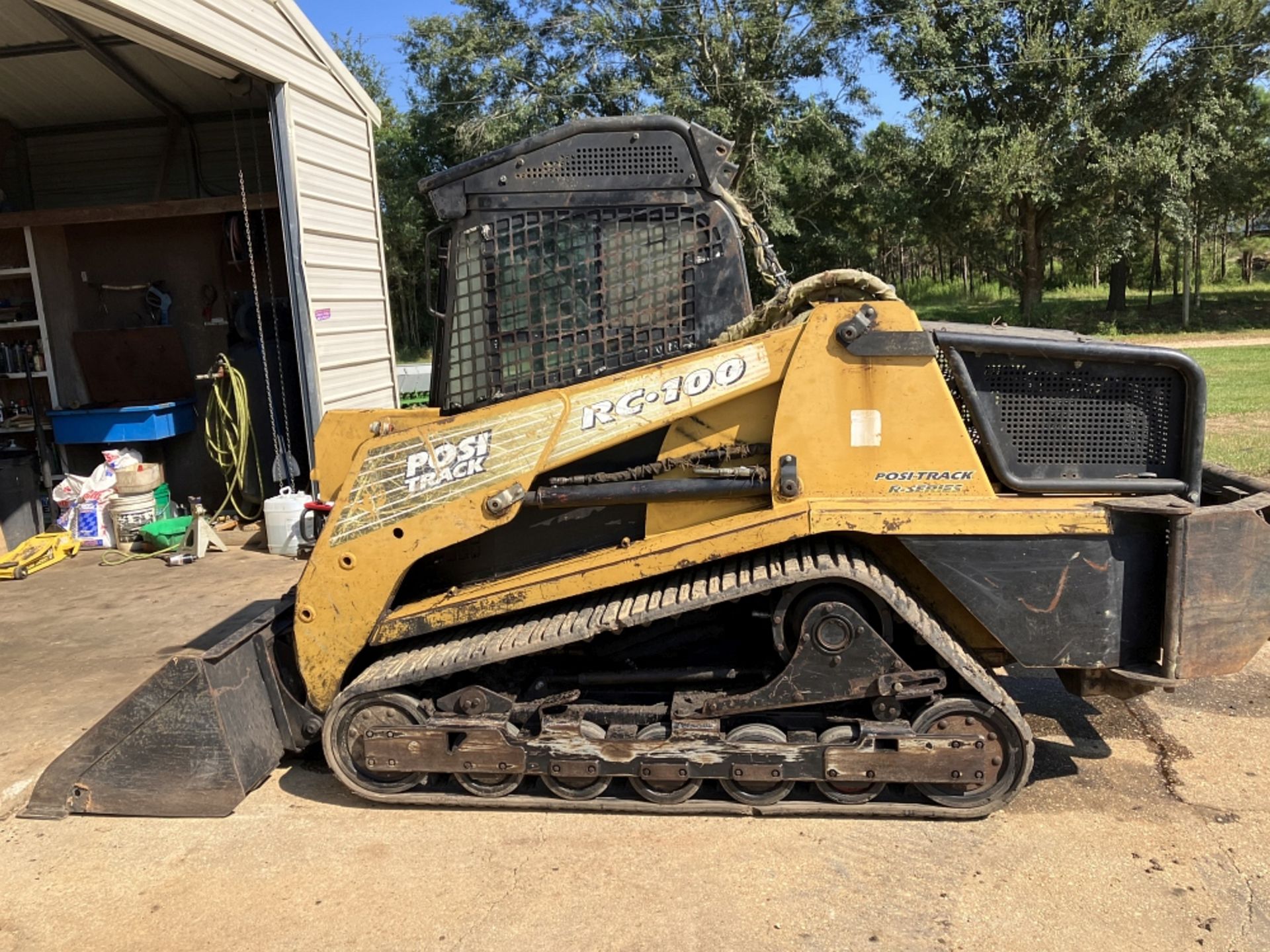 2007 ASV RC100 POSI-TRACK SKID STEER LOADER w/ FORESTRY PACKAGE - Image 3 of 13