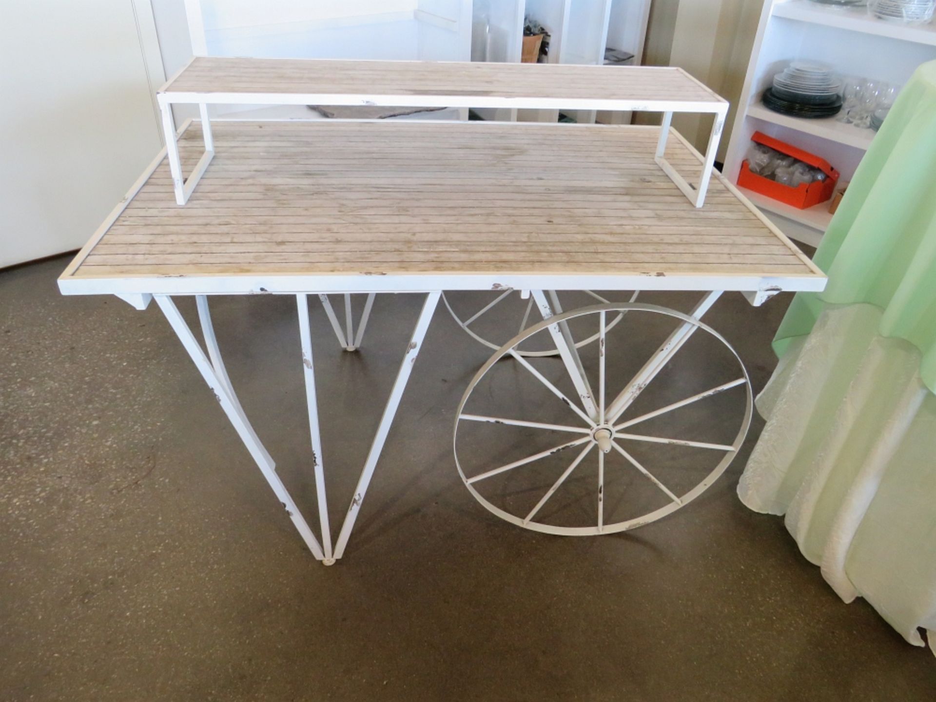 CART, 4-WHEEL 36 X 54", 2-TIER