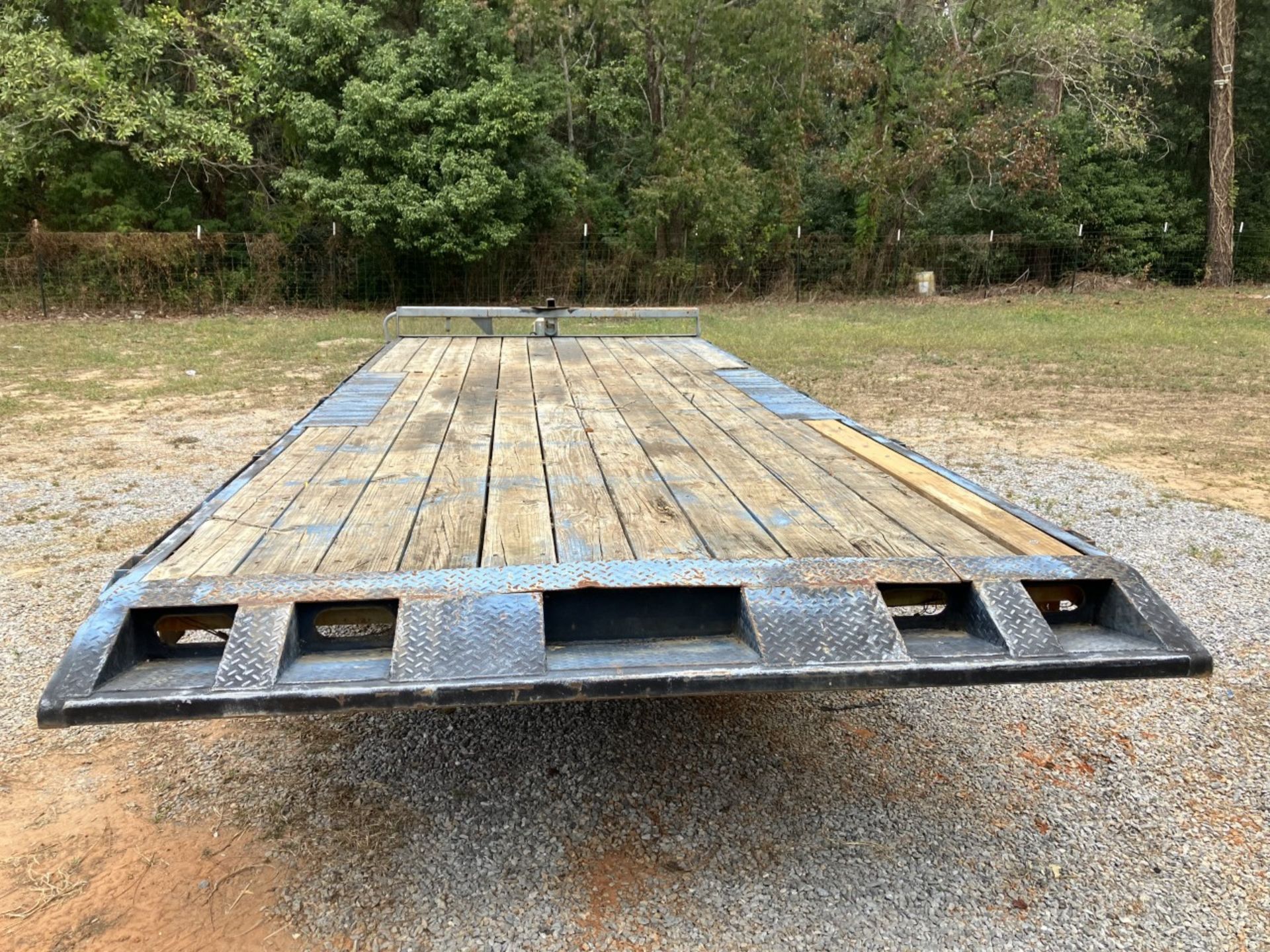 8'X20' PINTLE HOOK TILT TRAILER - Image 2 of 4