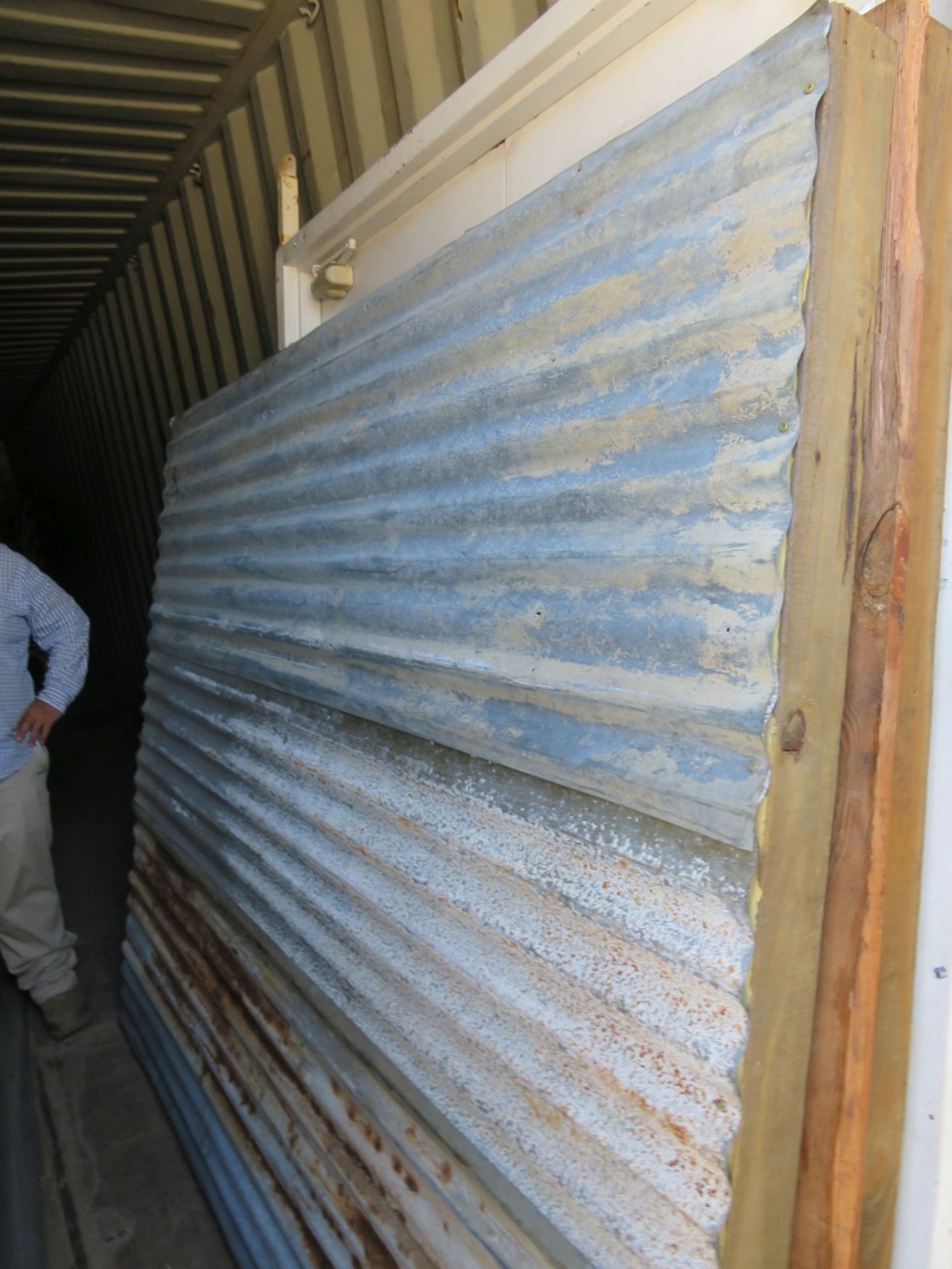 RECLAIMED CORRUGATED TIN BACKDROP