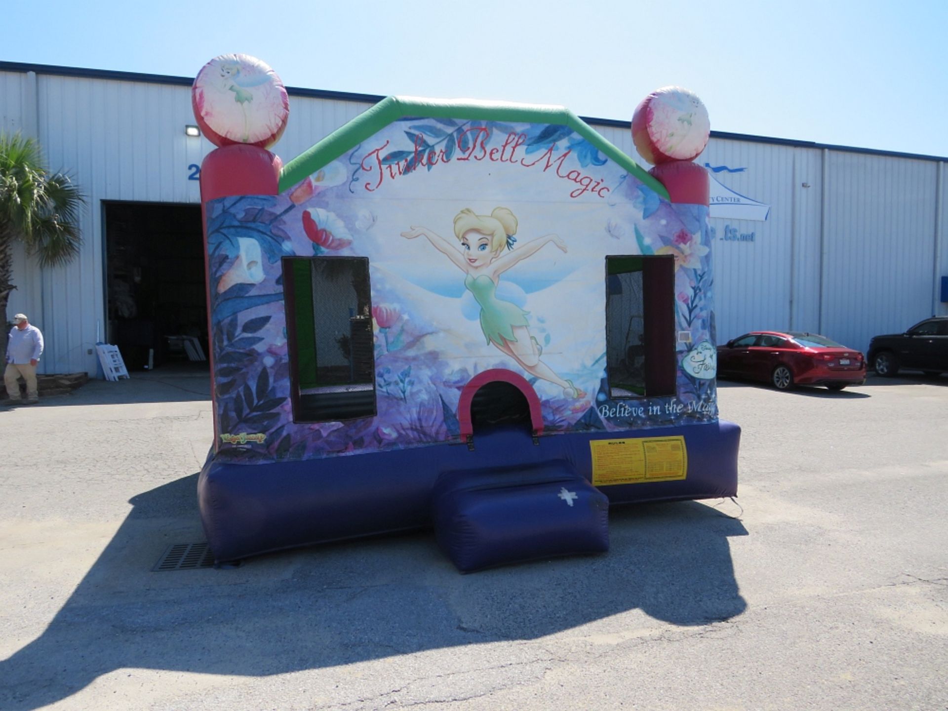 TINKER BELL BOUNCE HOUSE INFLATABLE