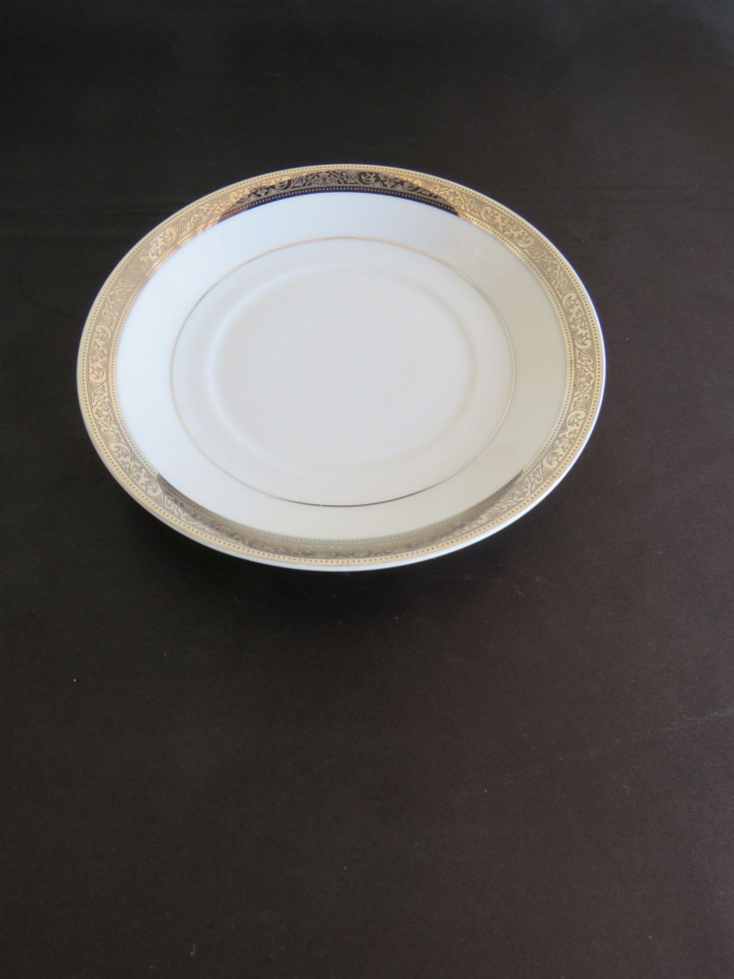 SILVER TRIM SAUCER 20/RACK