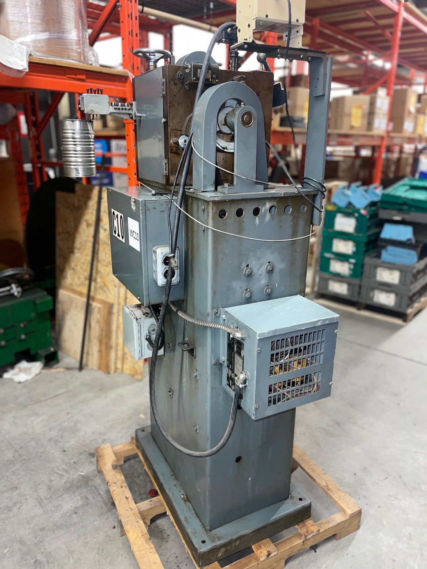 CONTINUOUS DRIVE POPCORN MACHINE, COMPRESSION SPRING MACHINE - Image 4 of 6