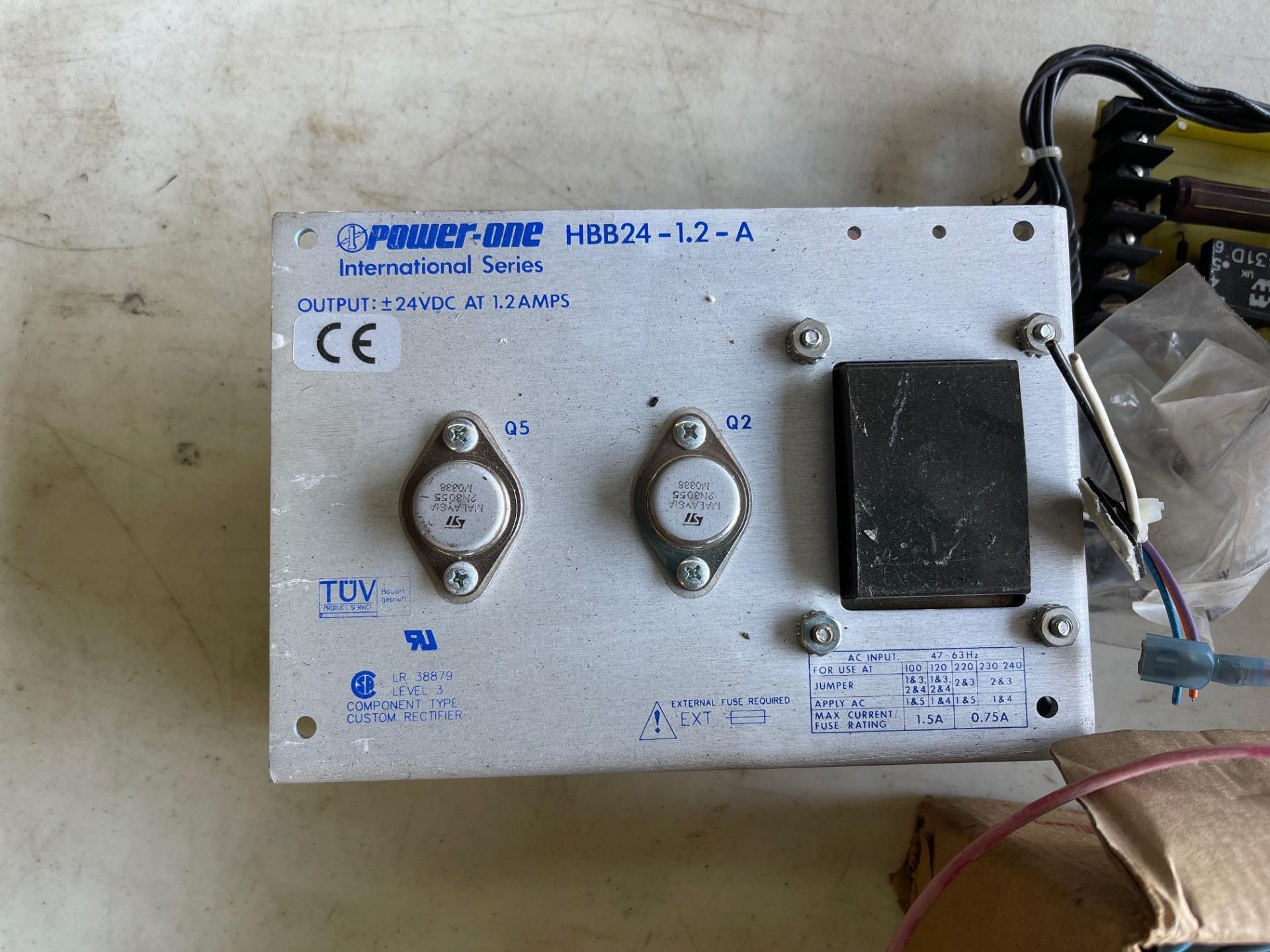 LOT/TRANSFORMERS 150, 250 VA, 24 VOLTS POWER SOURCE - Image 3 of 4