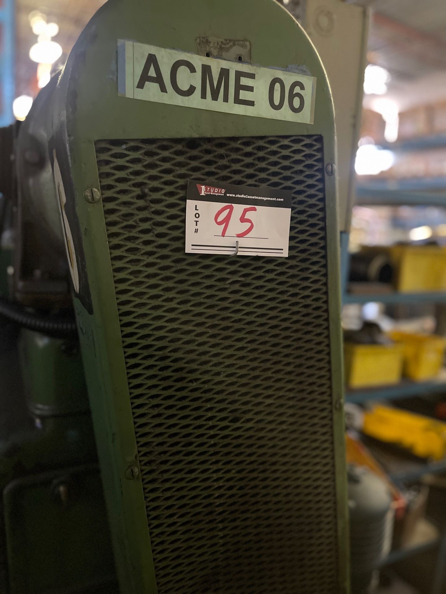 ACME #006, THE NATIONAL ACME CO, SIZE 1”, SERIAL 23259, RIGGING$400 - Image 5 of 5