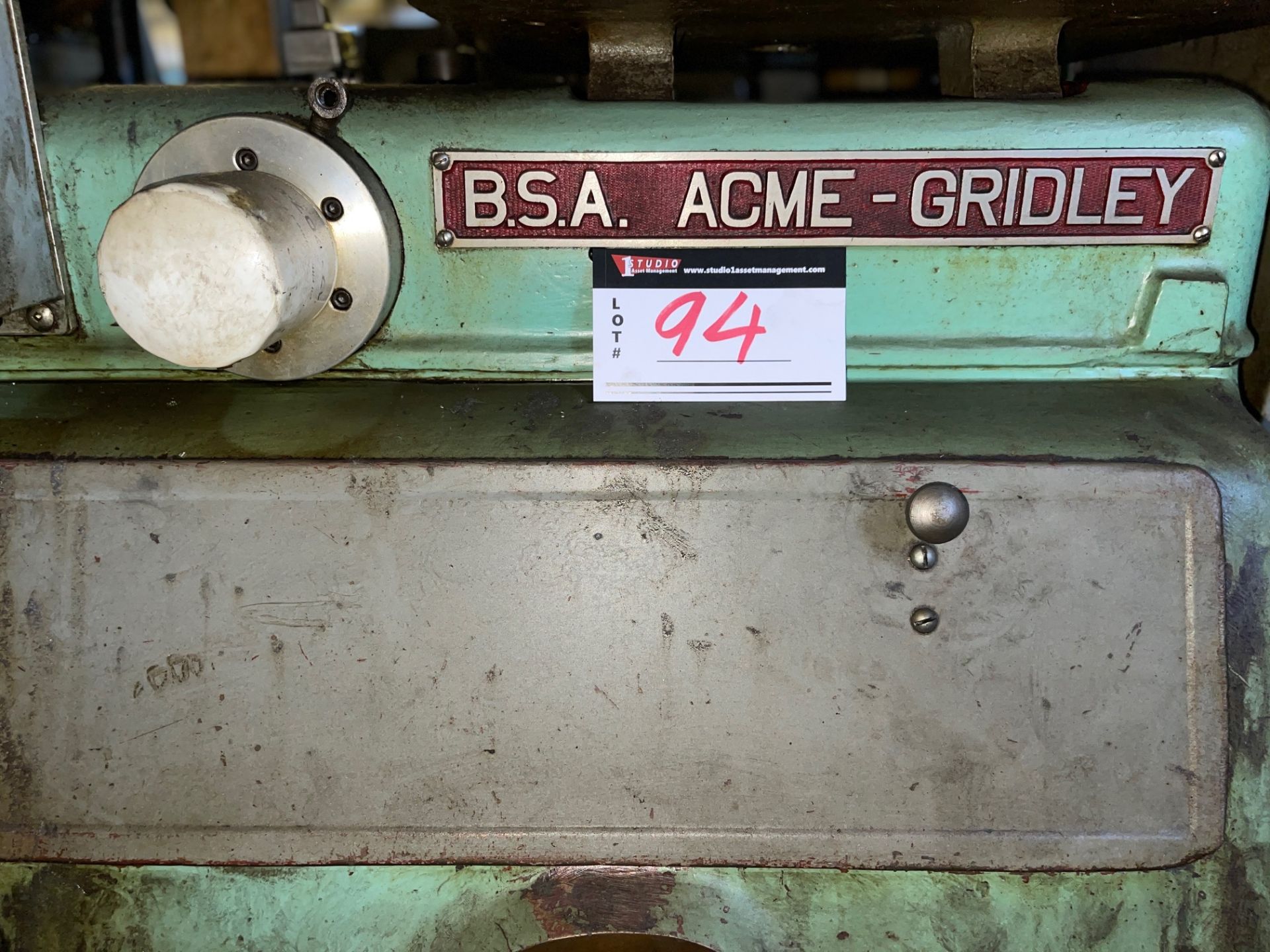 ACME # 005, THE NATIONAL ACME CO, SIZE. 1”, SERIAL 16-495-183, RIGGING $400 - Image 7 of 10