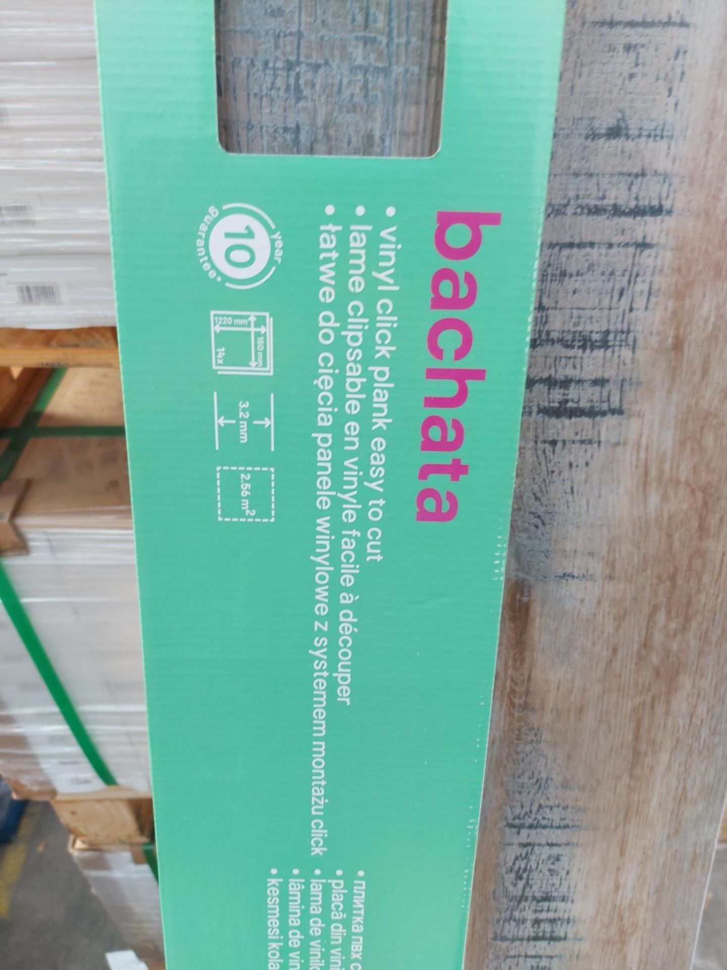 PALLET TO CONTAIN 10 x PACKS OF NEW BACHETA LUXURY VINYL CLICK PLANK FLOORING. RRP £58 PER PACK. - Image 2 of 3