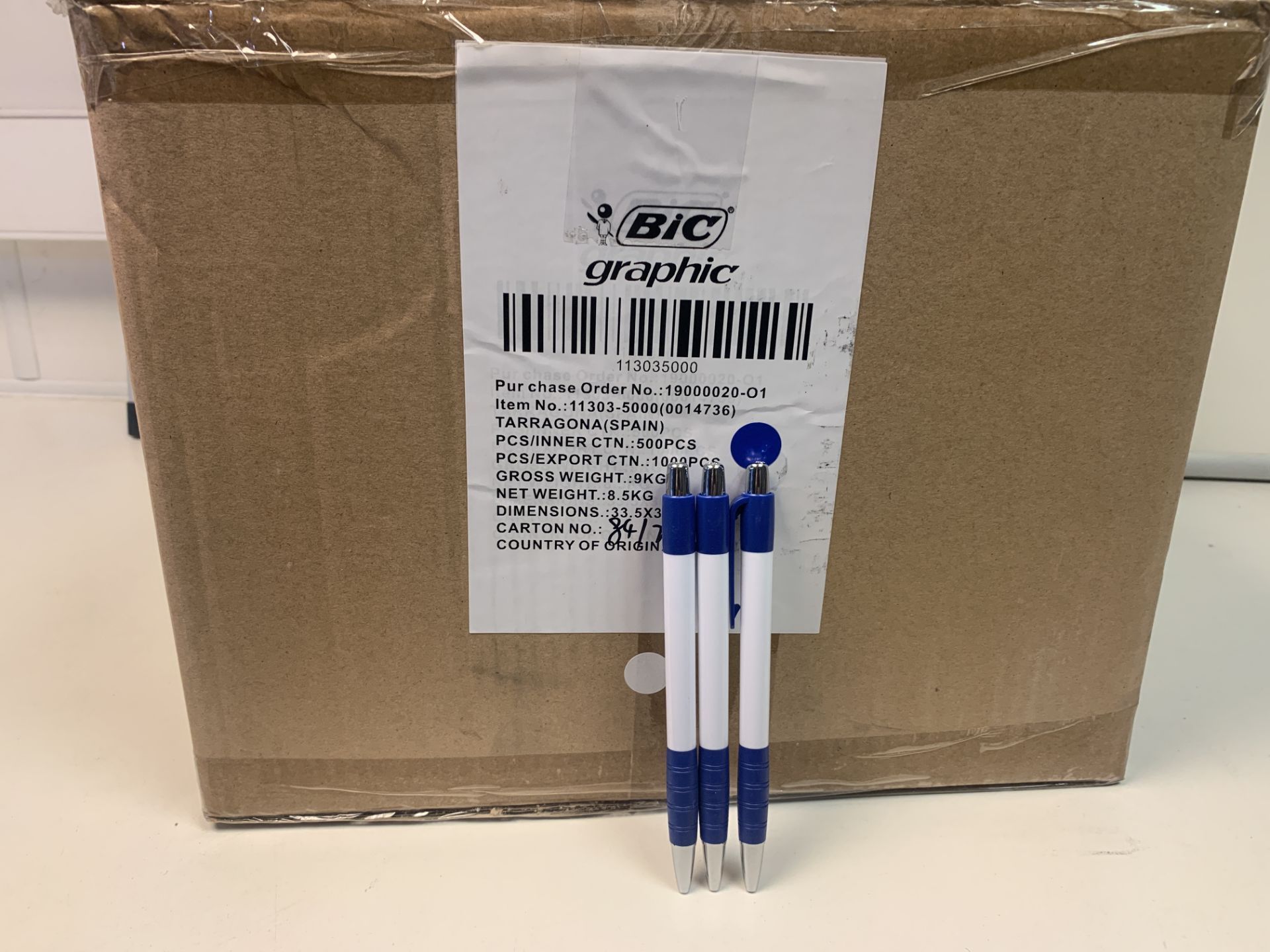 1000 X BRAND NEW BIC GRAPHIC STYLUS PENS (PLEASE NOTE THESE ARE BIC MADE PENS NOT BRANDED AS BIC FOR
