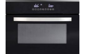 NEW Prima+ PRCM333 Compact Combi Oven & Microwave - Black. (P1)A Built In Compact Oven & Microwave