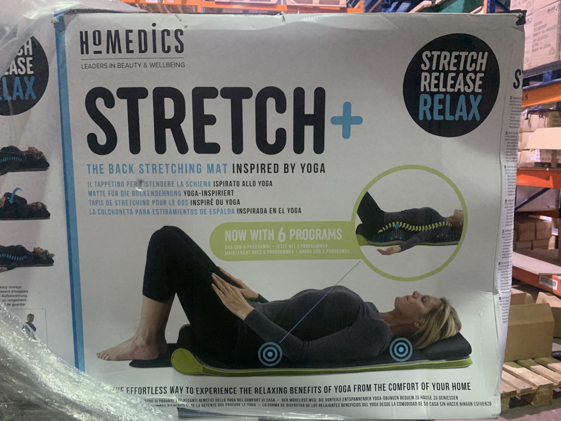 NEW BOXED HOMEDICS STRETCH+ PLUS. RRP £289.99. (ROW7) 7 precision-controlled air chambers 6