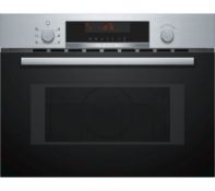 NEW Bosch built-in microwave oven with hot air 60 x 45 cm Stainless steel (P3) Main colour of pr