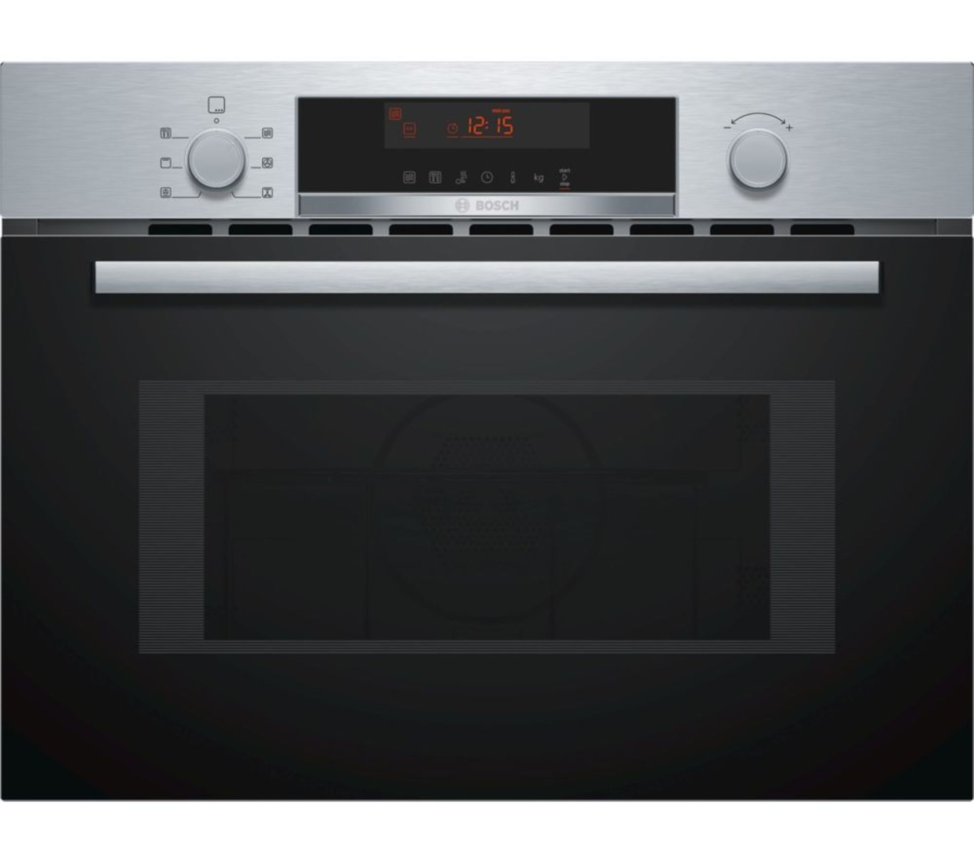 NEW Bosch built-in microwave oven with hot air 60 x 45 cm Stainless steel (P3) Main colour of pr