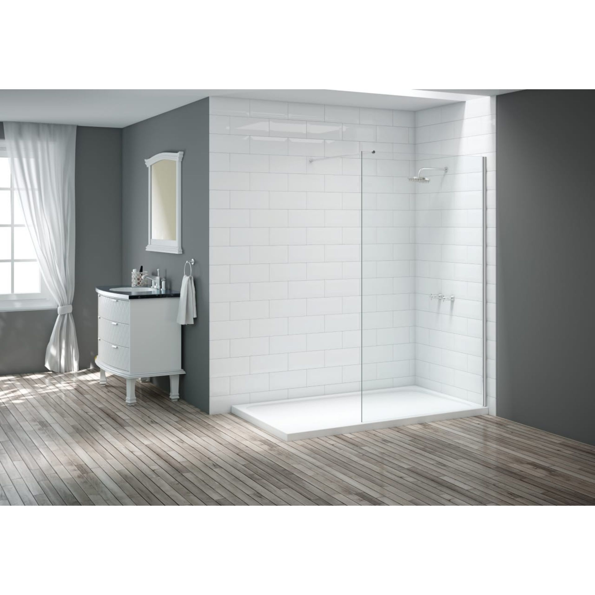 MCGEW1202 (A0409E0) MER VIVID 1200 WETROOM PNL 8MM