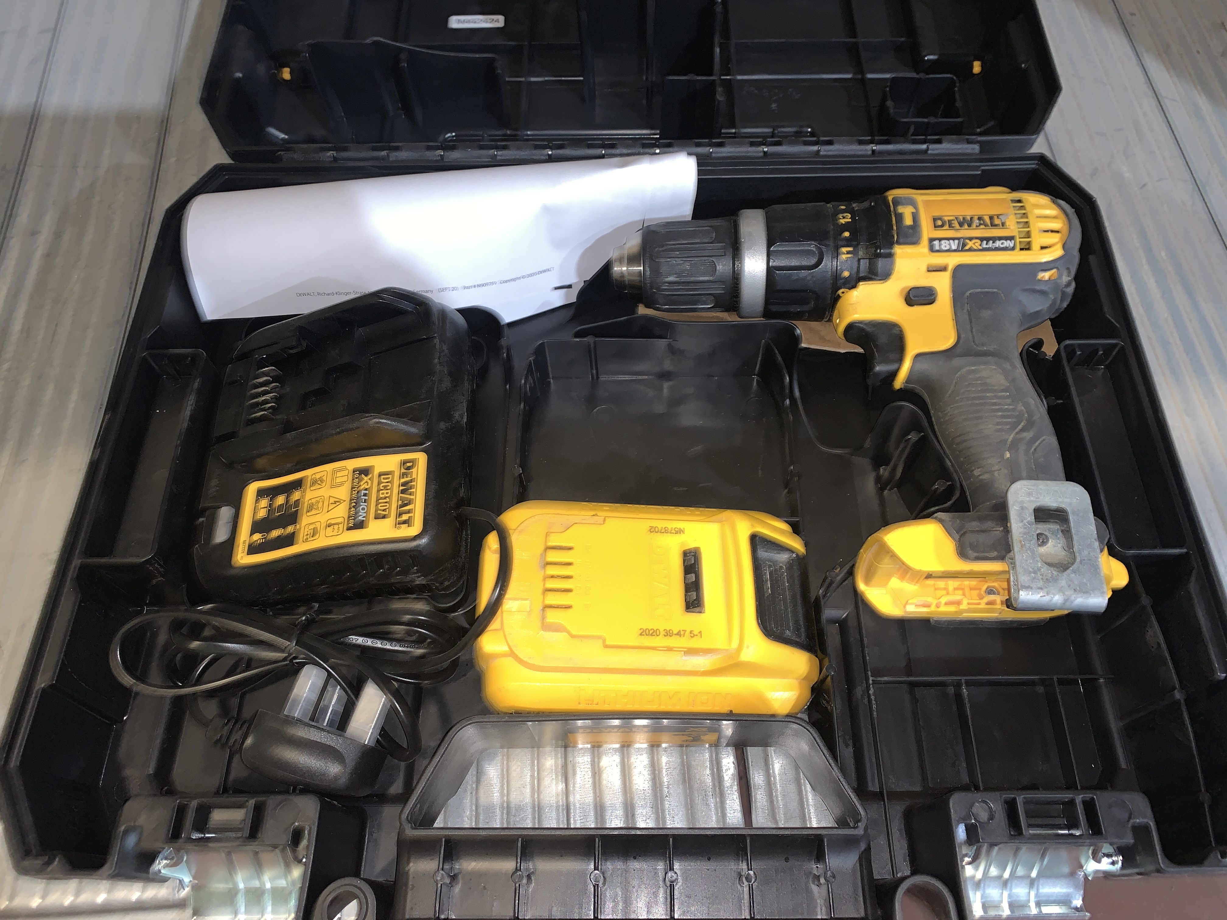DEWALT DCD778D2T-SFGB 18V 2.0AH LI-ION 