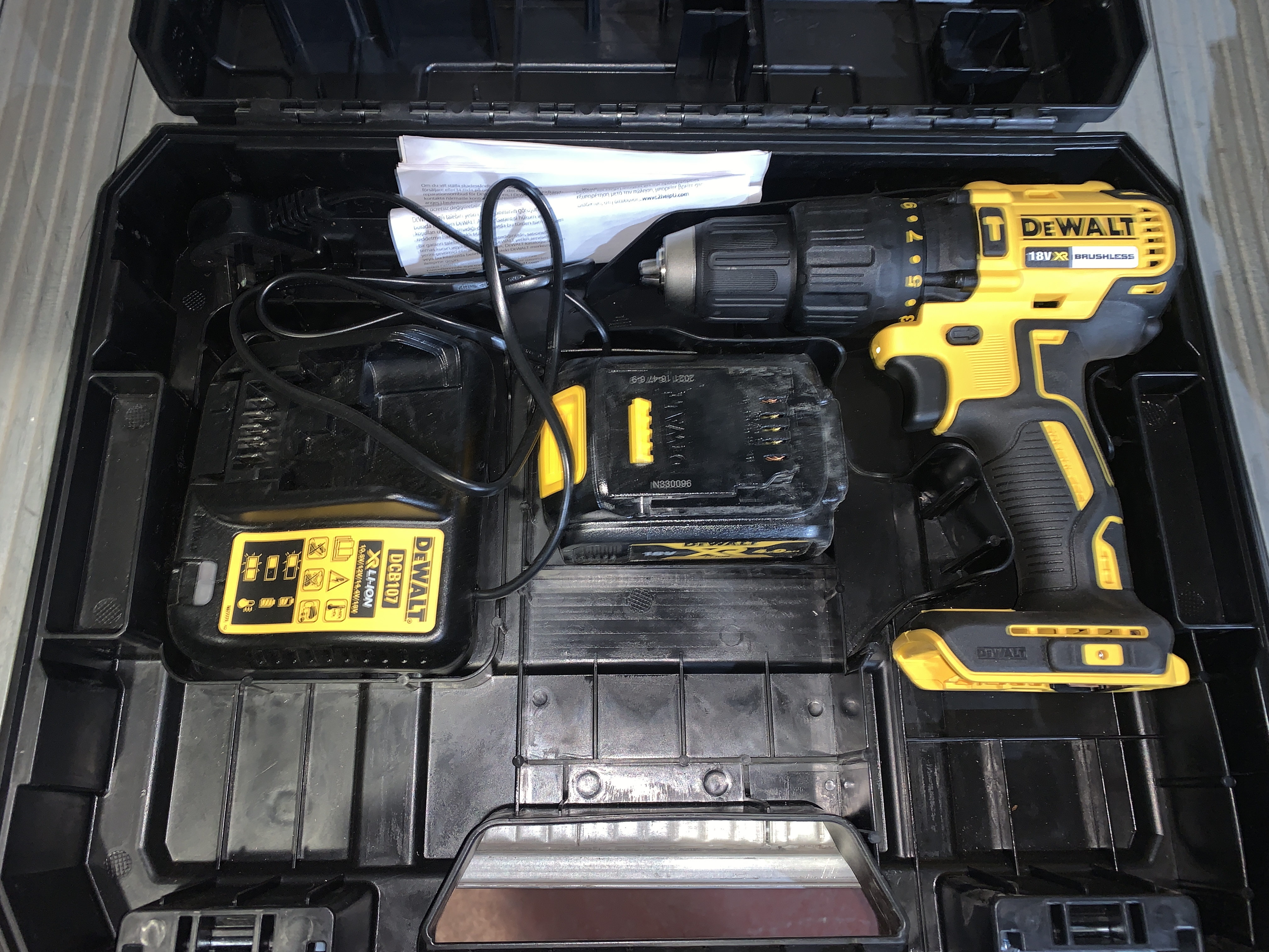 DEWALT DCD778D2T-SFGB 18V 2.0AH LI-ION 