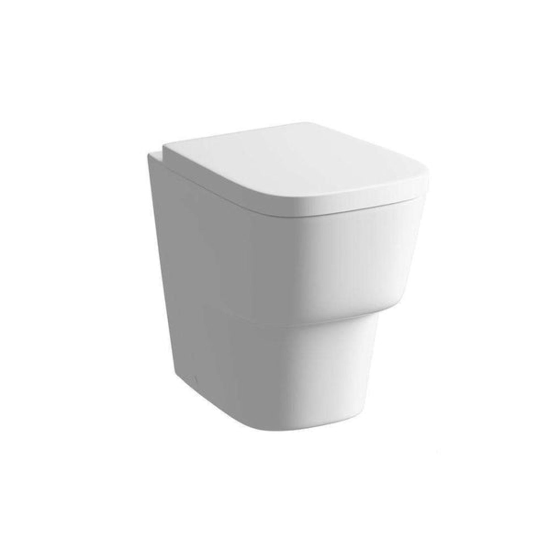 New (ZZ46) Amyris Back-to-Wall WC. Height (mm): 420 Width (mm): 350 Product Depth (mm): 520