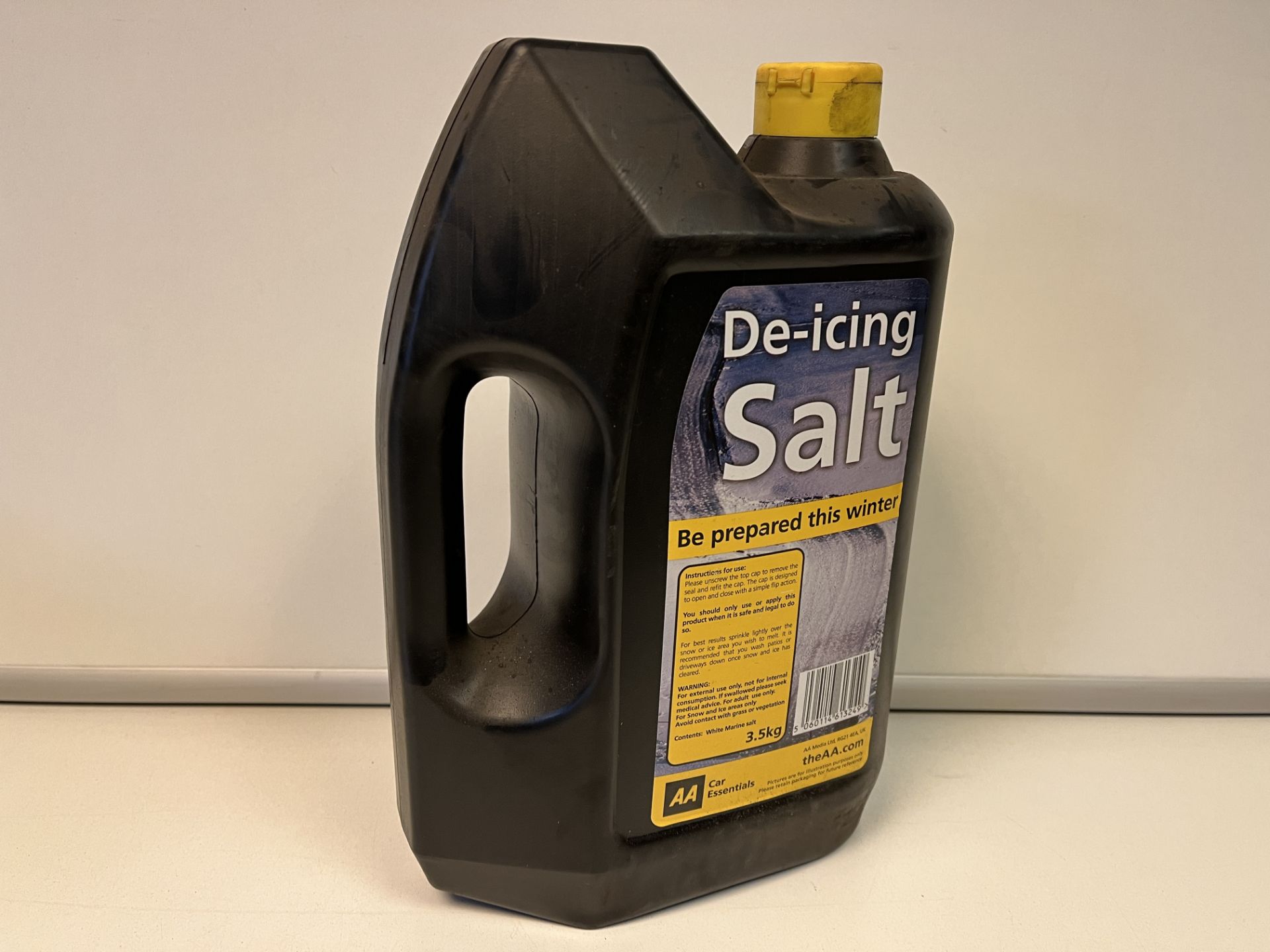 10 X AA 3.5 kg Pack of De-icing Salt - Black (ROW10)