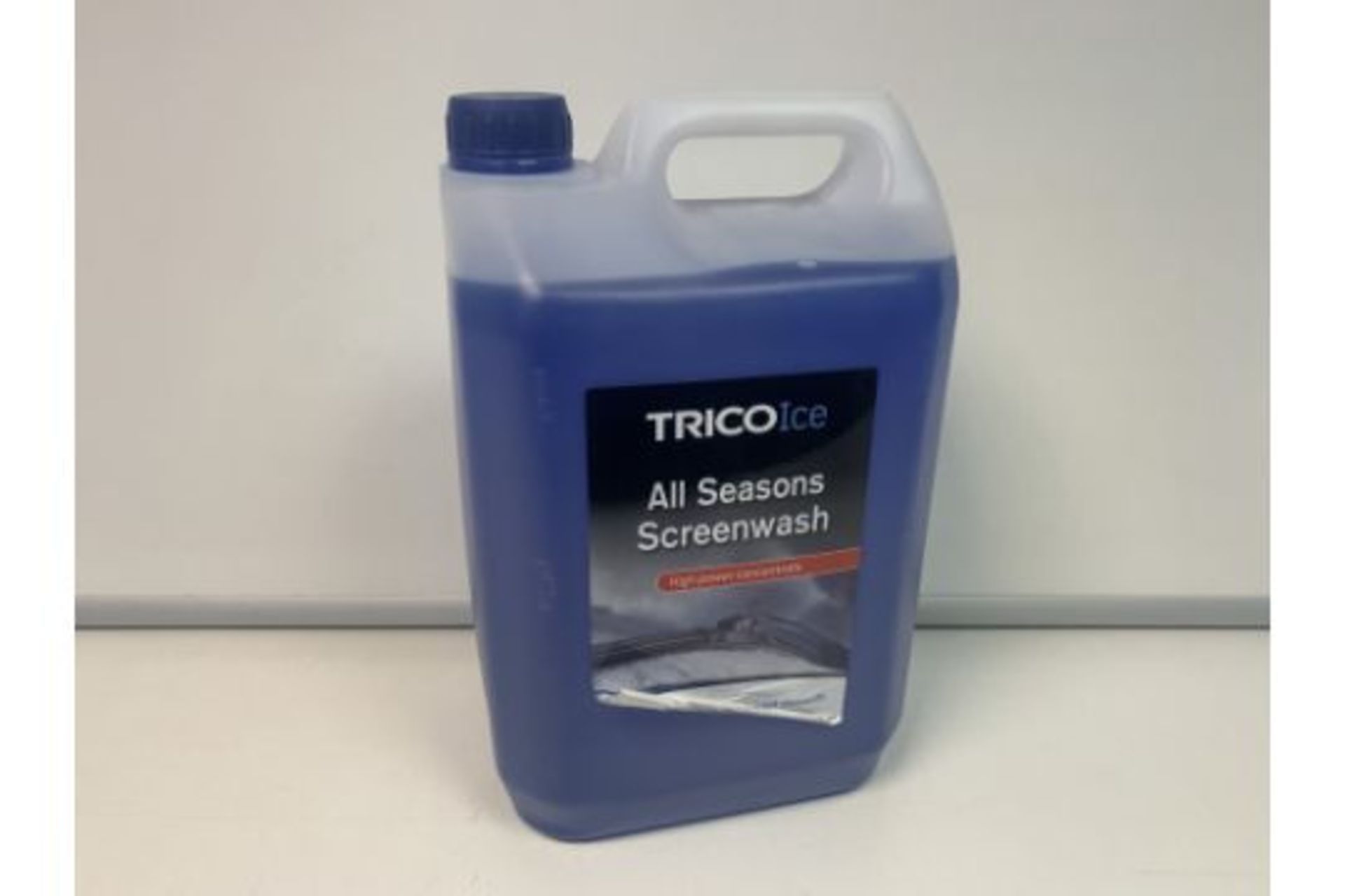 16 X NEW 5L TUBS OF TRICO ICE ALL SEASONS SCREENWASH. HIGH POWER CONCNETRATE. (ROW6)