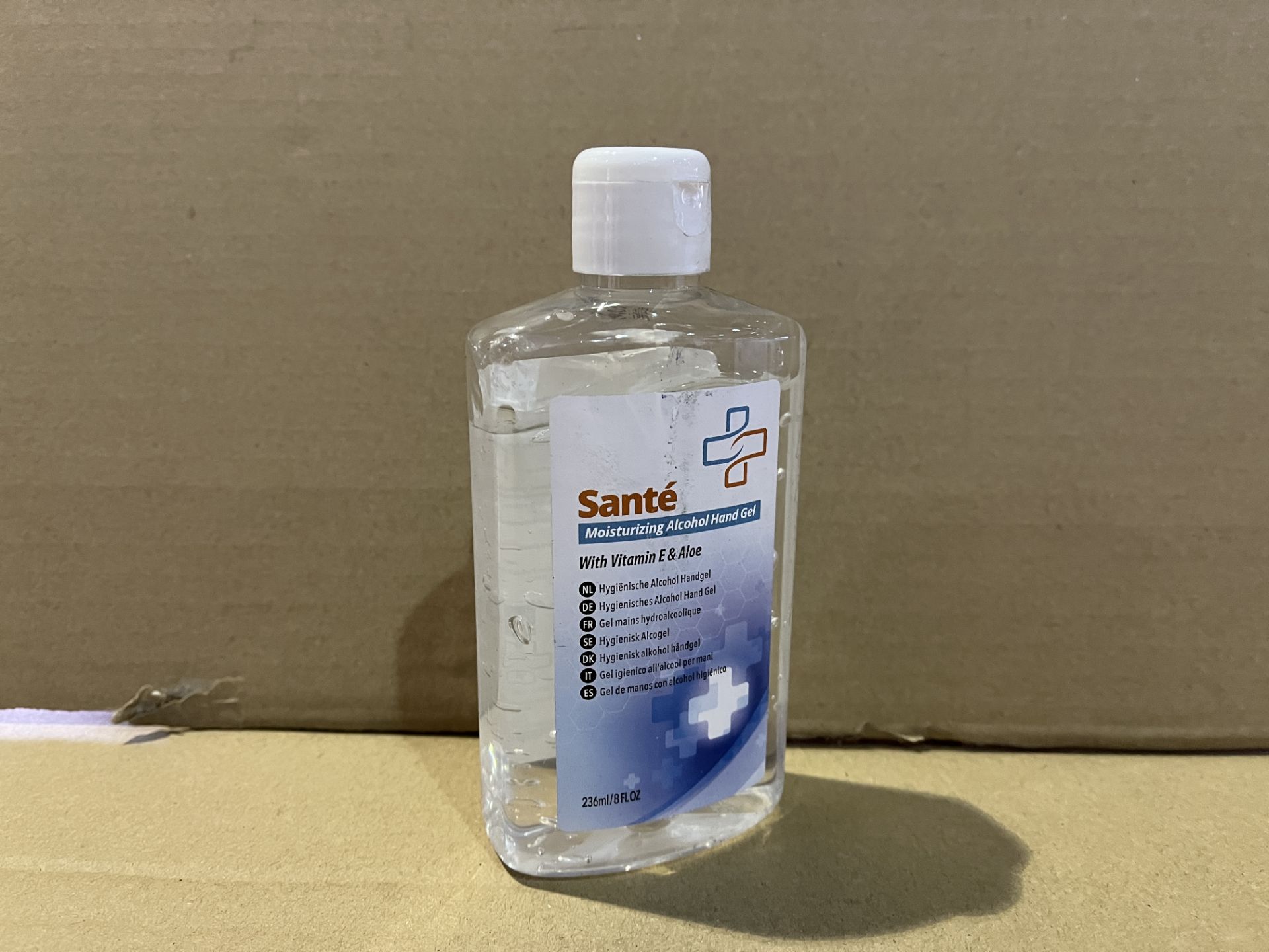 78 X BRAND NEW SANTE 236ML HAND GEL WITH VITAMIN E AND ALOE R15