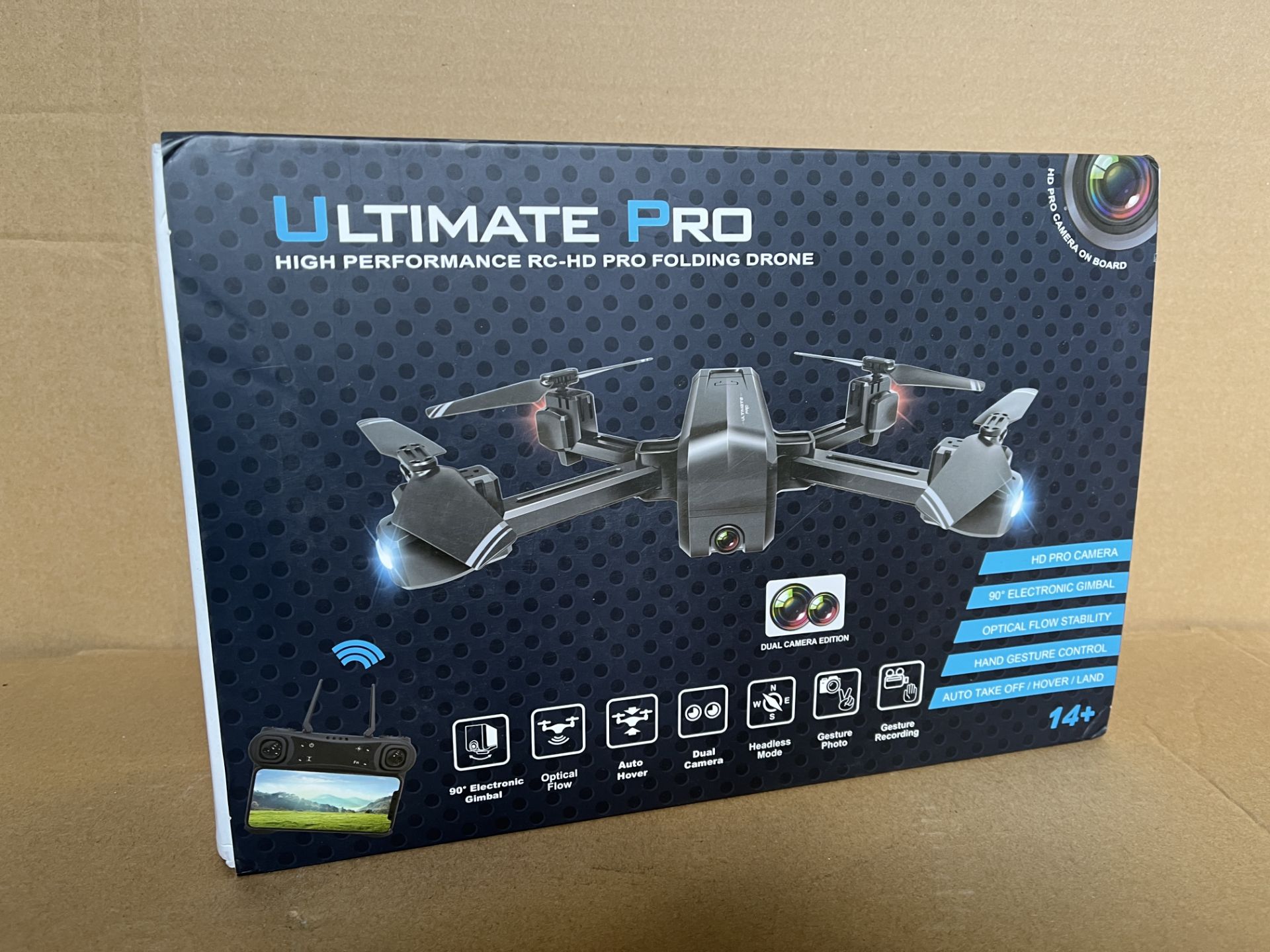 2 X DRONES (UNCHECKED/UNTESTED) RRP £80 EACH S1