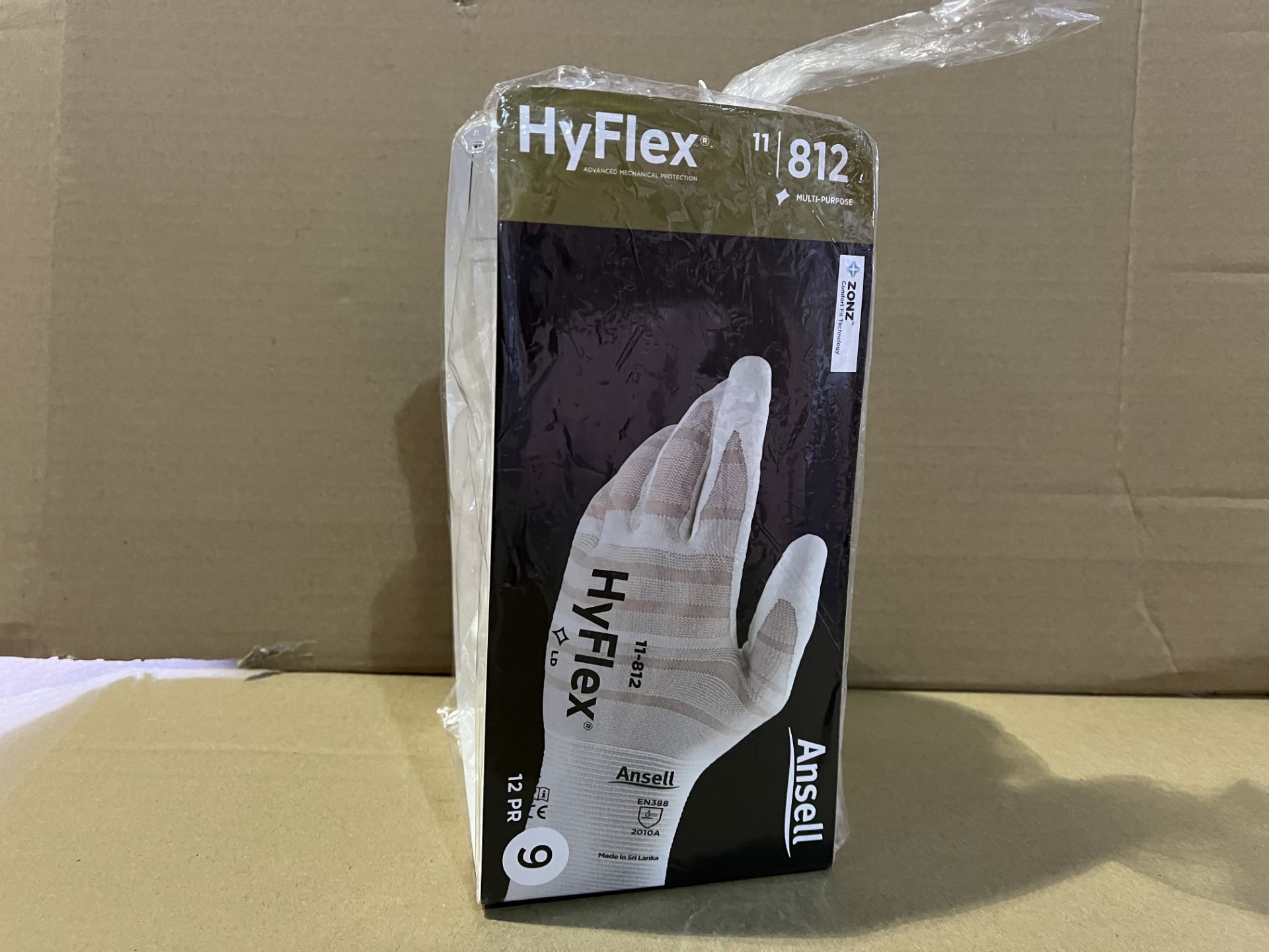 144 X BRAND NEW ANSELL HYFLEX WORK GLOVES R15