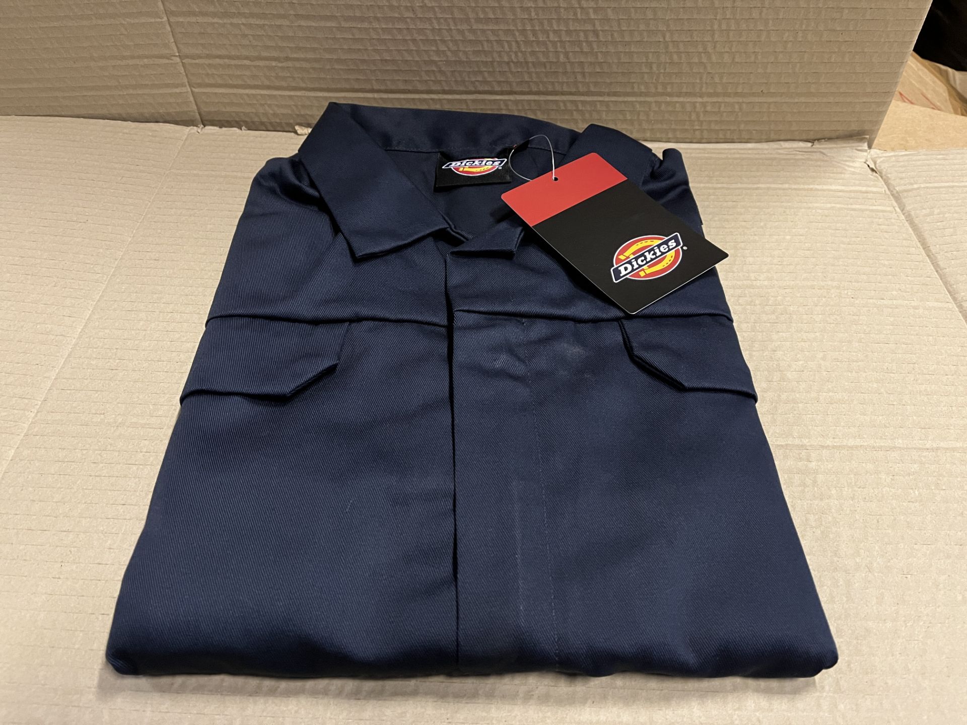 6 X BRAND NEW DICKIES REDHAWK WORK JACKETS NAVY SIZE SMALL S1RA