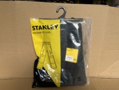 5 X BRAND NEW PAIRS OF STANLEY PHOENIX WORK TROUSERS SIZE 30/33 S1-32