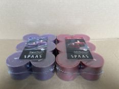 30 X BRAND NEW PACKS OF 30 ASSORTED SCENTS TEA LIGHTS S1-23