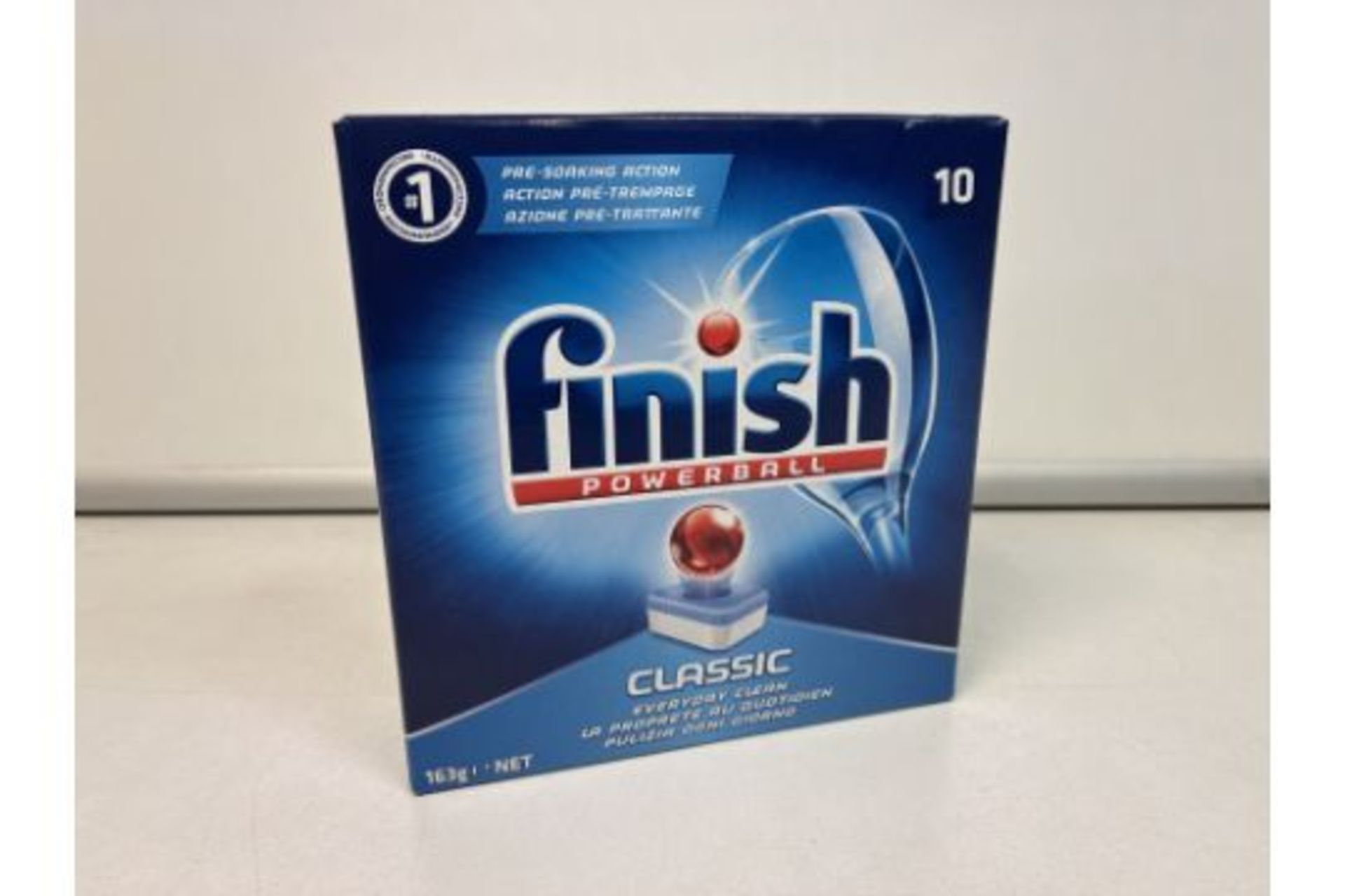 32 X NEW BOXED PACKS OF 10 FINISH POWERBALL CLASSIC EVERYDAY CLEAN DISHWASHER TABLETS. (ROW5)