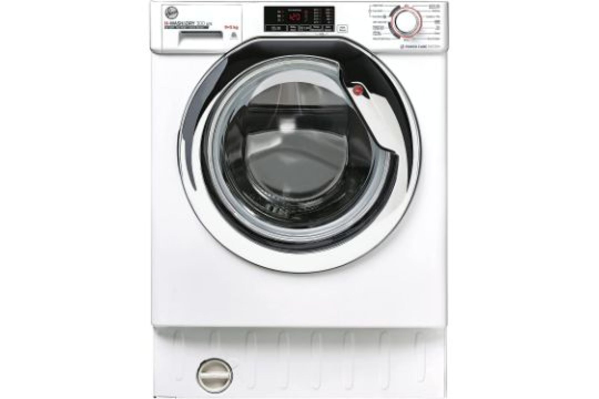 31j/1 New Hoover HBDS495D1ACE/-80 Integrated Washer Dryer, 9&5kg, 1400 rpm. RRP £529.00. Wi Fi