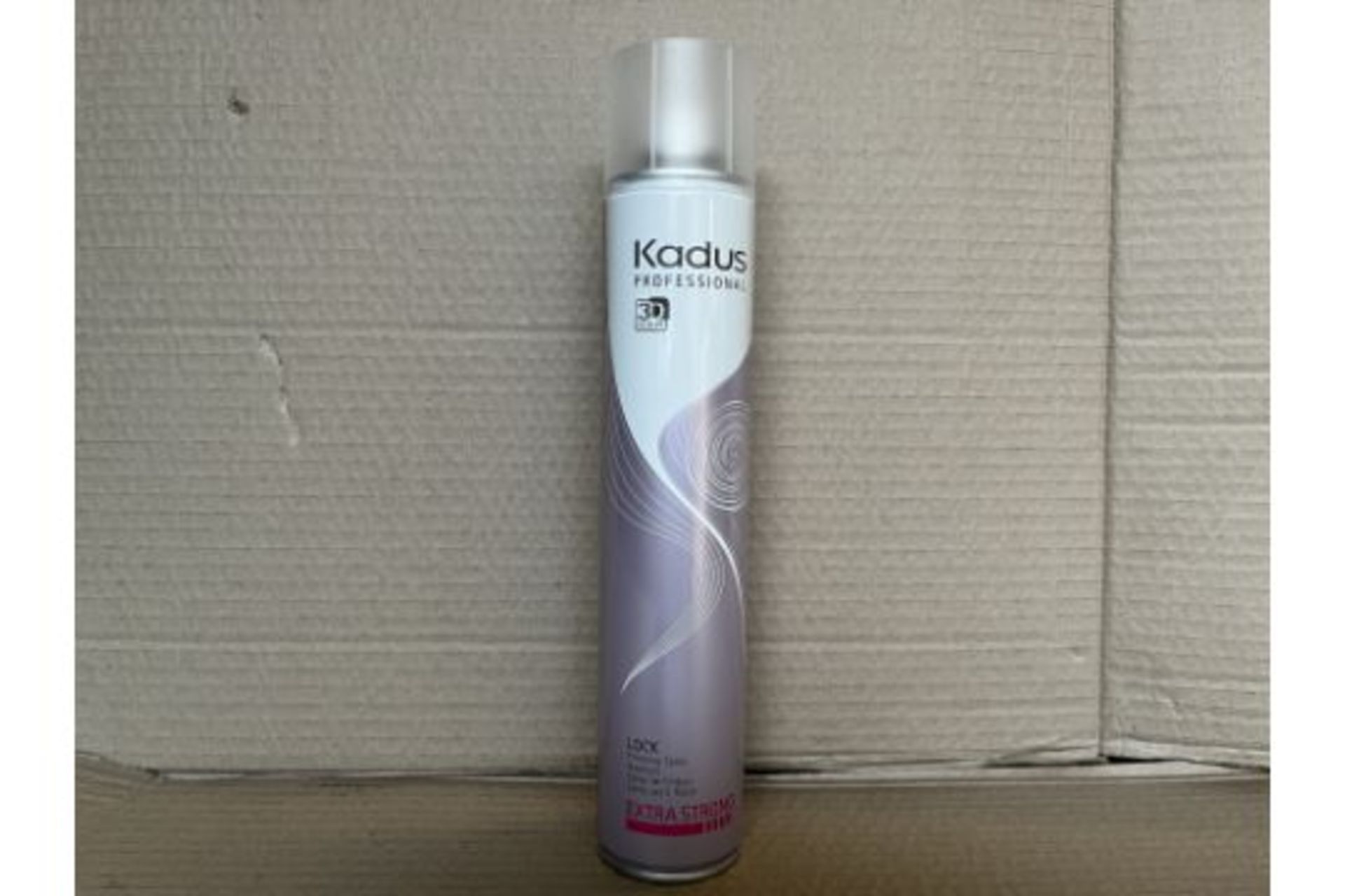 60 X BRAND NEW KADUS PROFESSIONAL 3D SCULPT LOCK FINISHING SPRAY EXTRA STRONG 500ML S1P2