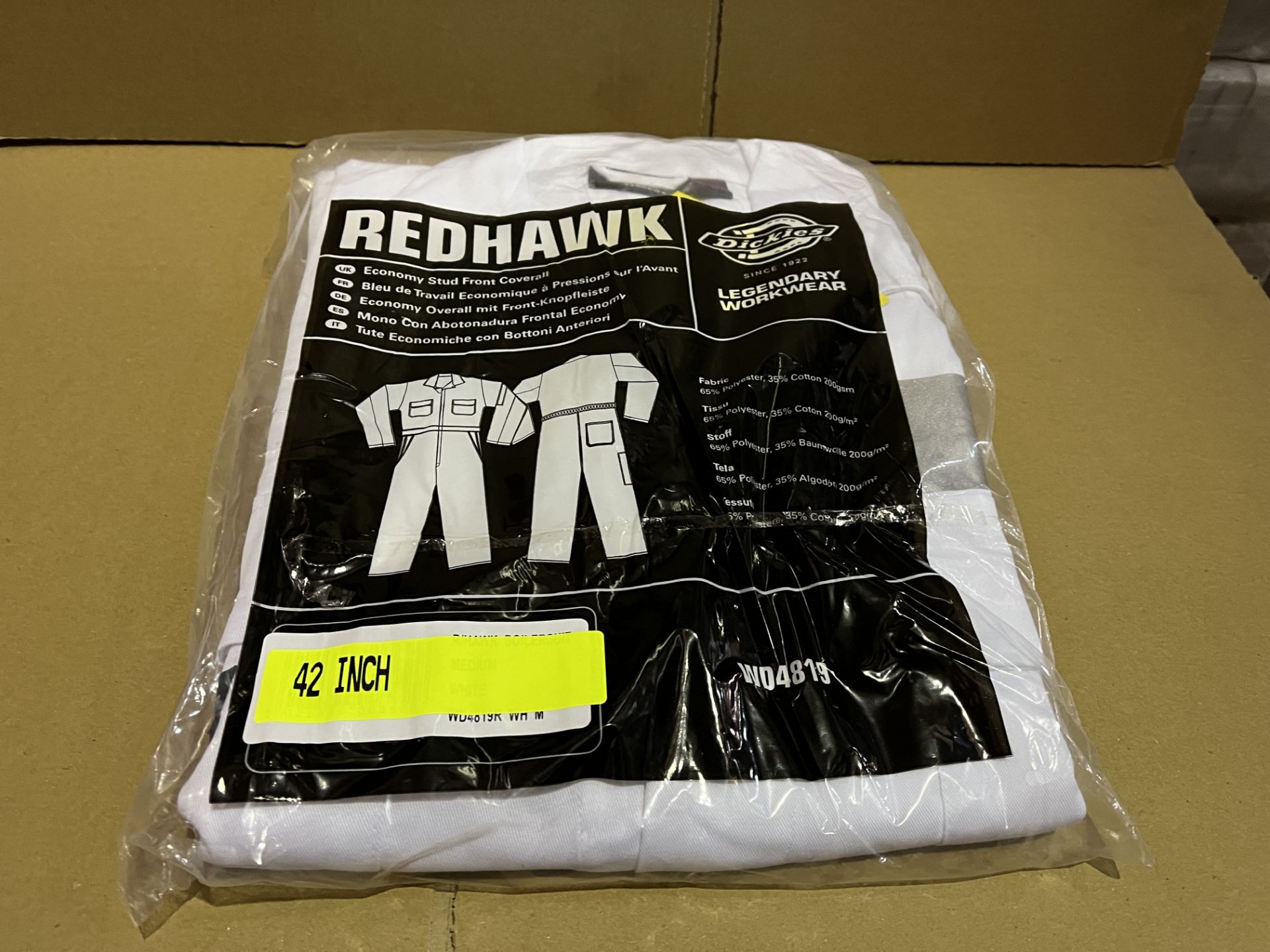 11 X BRAND NEW DICKIES REDHAWK 42 INCH STUD FRONT COVERALLS R10