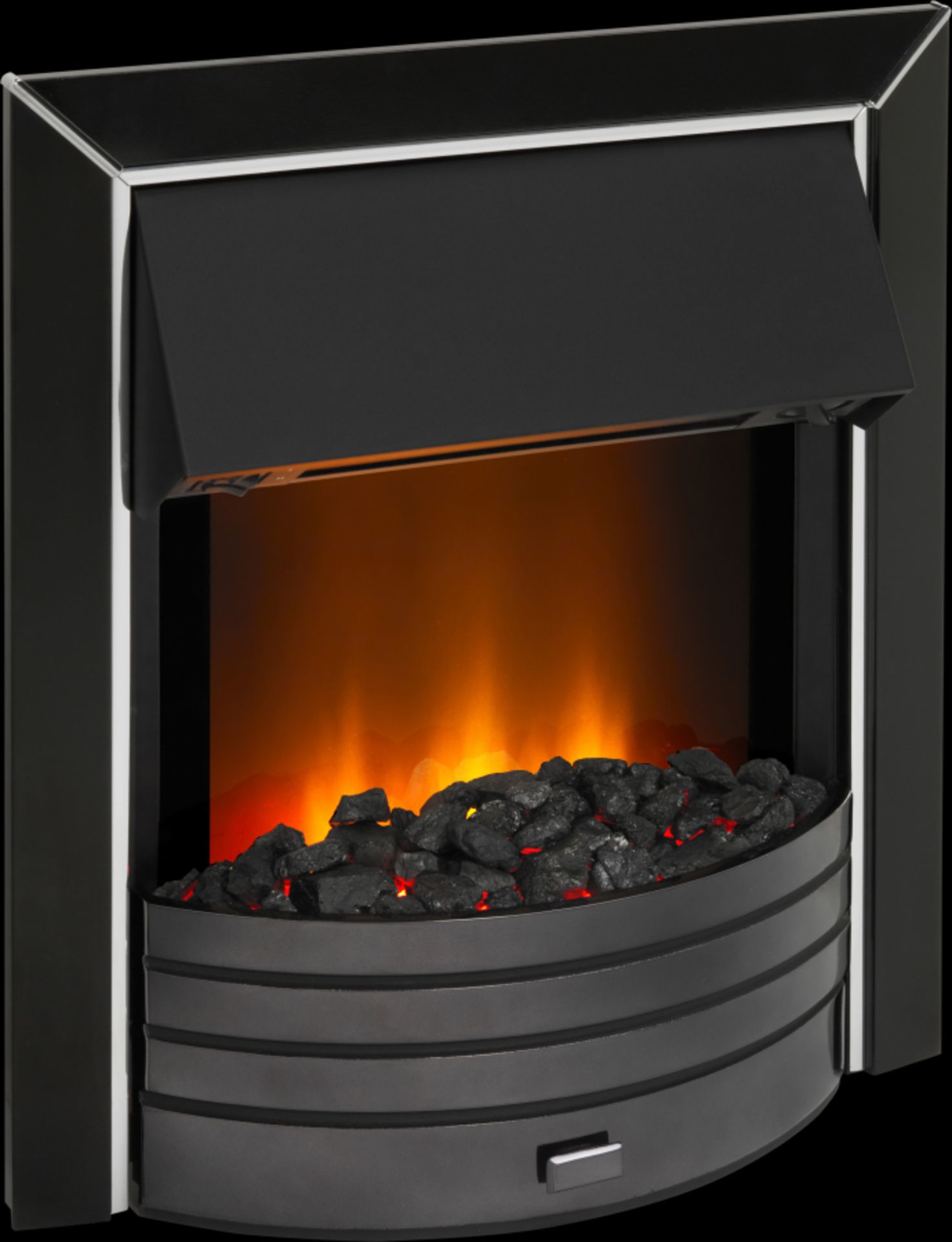 Brand New Dimplex Freeport Black Nickel Optiflame Electric Inset Fire RRP £470.00 Stylish aesthe