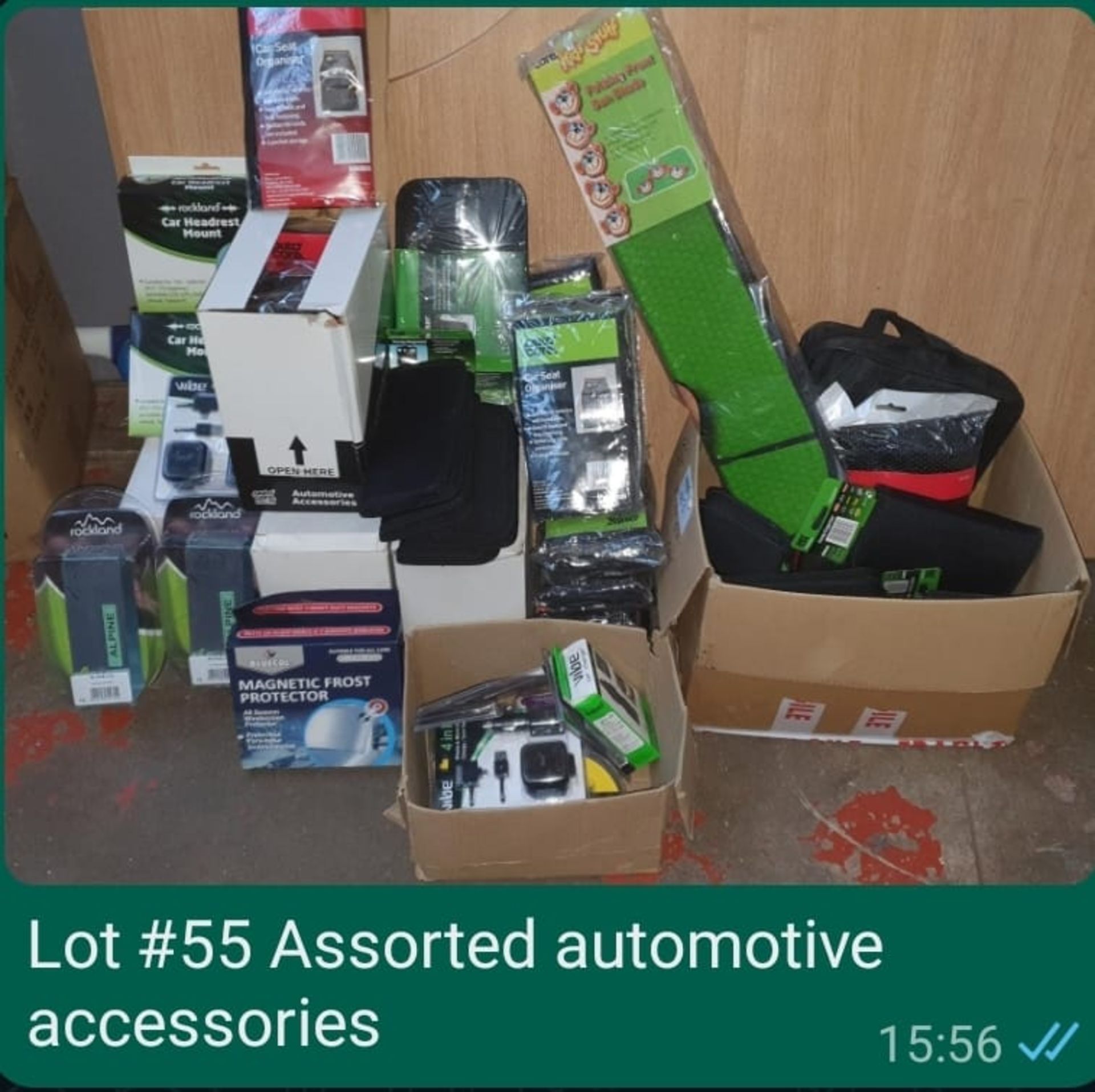 ASSORTED CAR ACCESSORIES LOT
