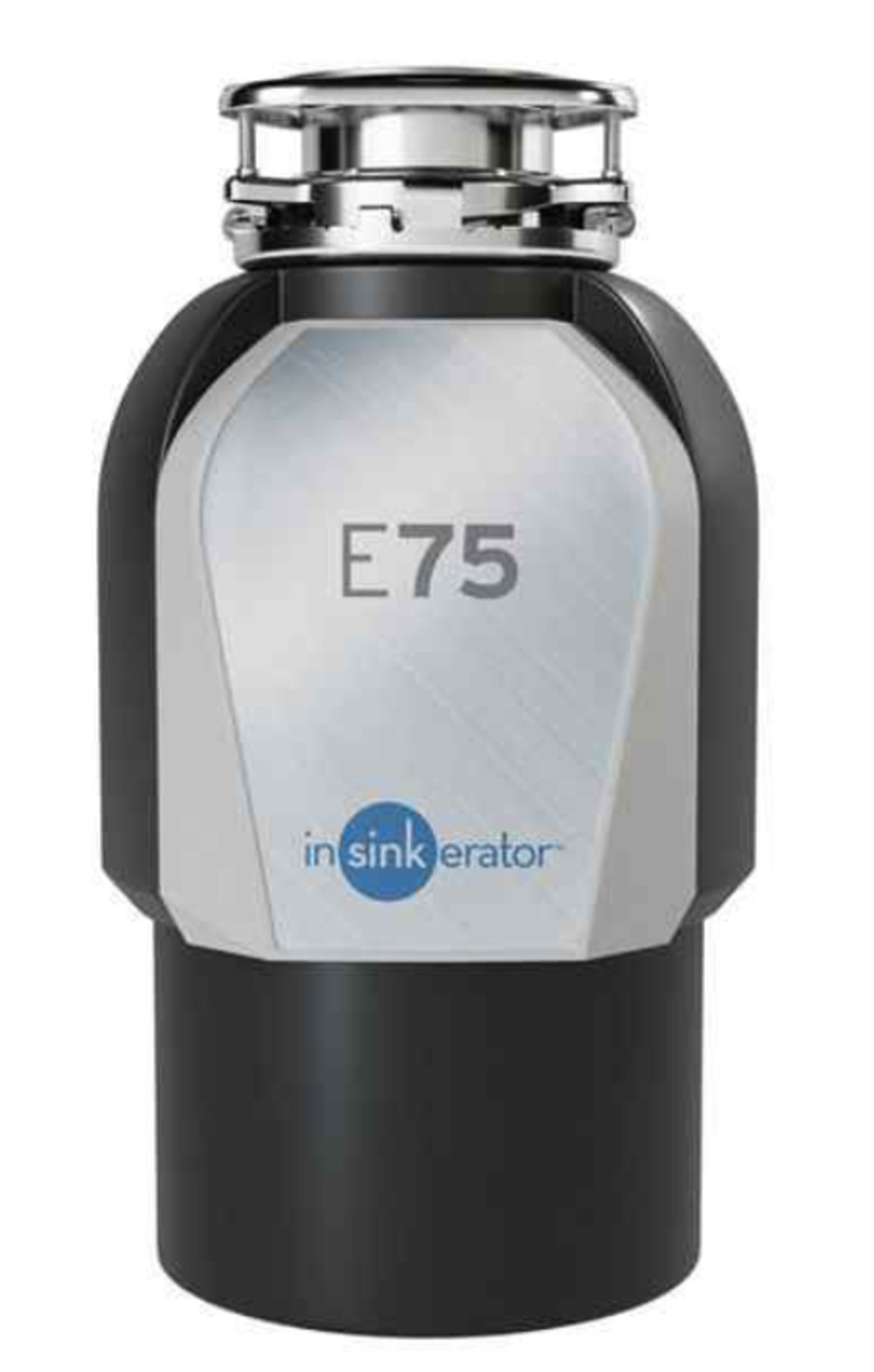 (EE10a) InSinkErator E75 Waste Disposal Unit & Air Switch. RRP £775.00. Continuous feed, Powerful