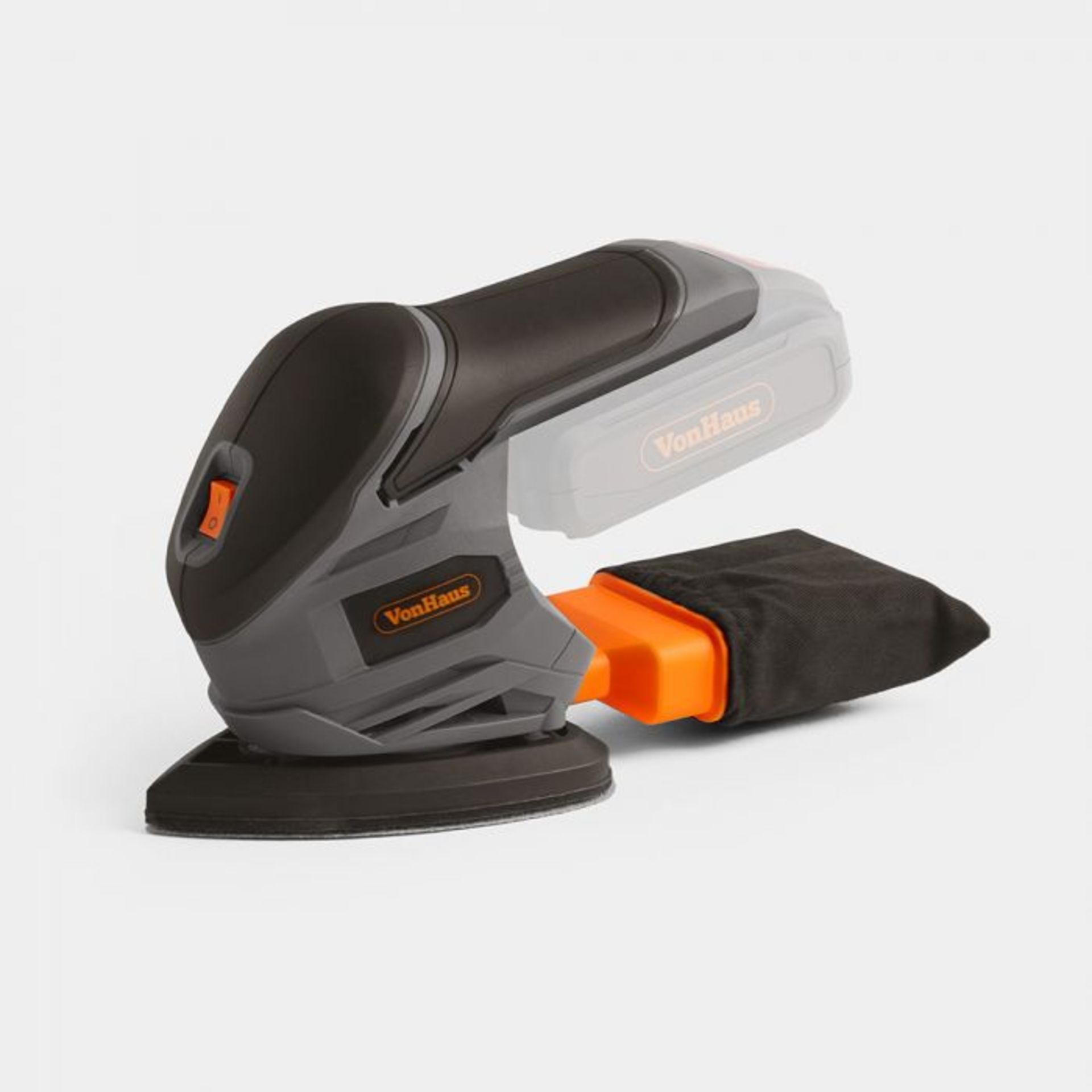 E-Series Cordless Sander. Suitable for use on wood, plastics and metal, the Sander lends a helping