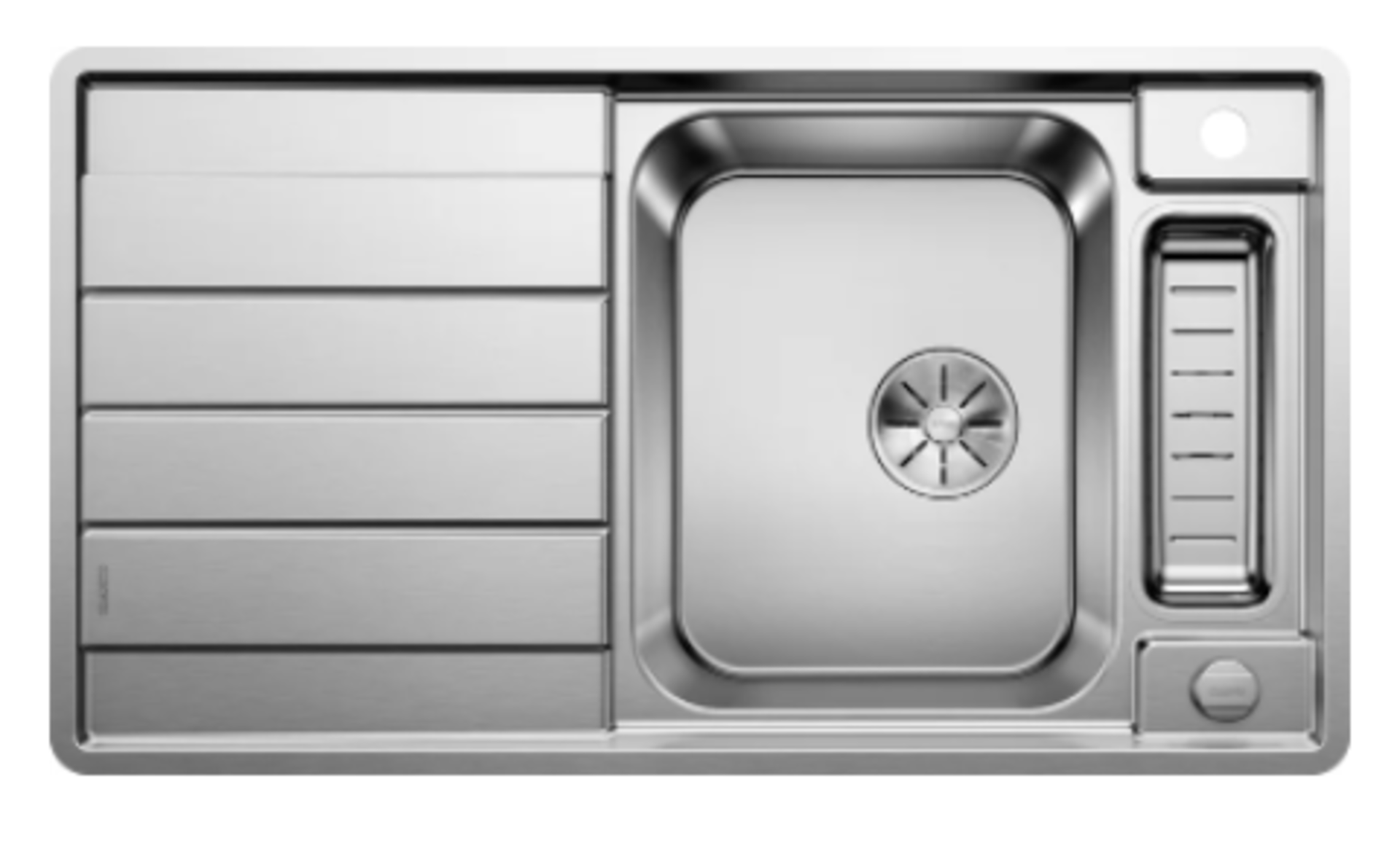 Axial III 1.5 Bowl Inset Kitchen Sink. RRP £464. (WYF)