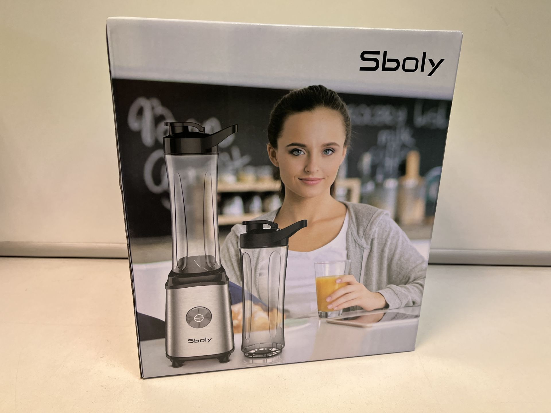 3 x BRAND NEW BOXED SBOLY PERSONAL MINI BLENDER. (ROW19MID) 350W, 600ML CAPACITY, COMES WITH 2