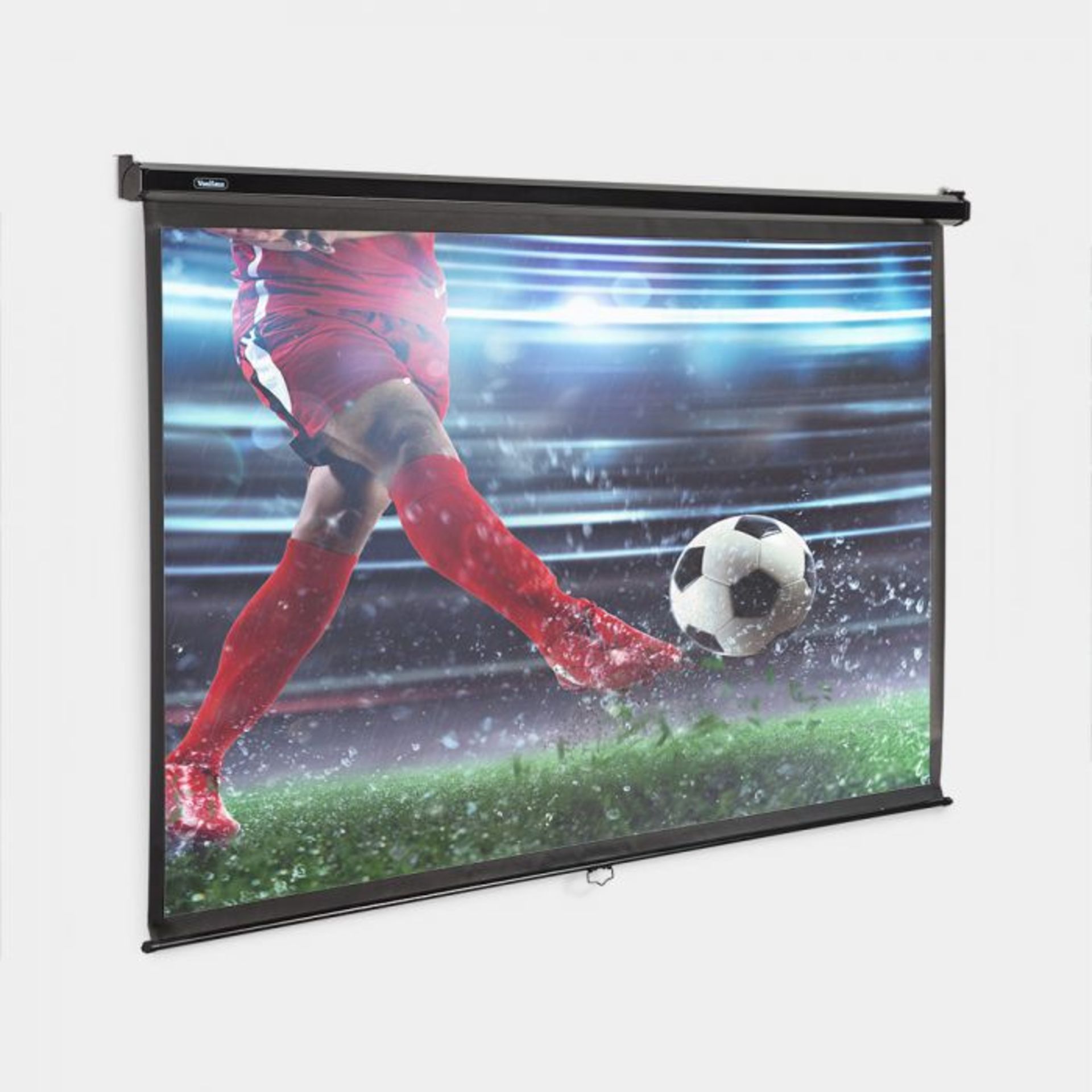 100-Inch Pull-Down Projector Screen