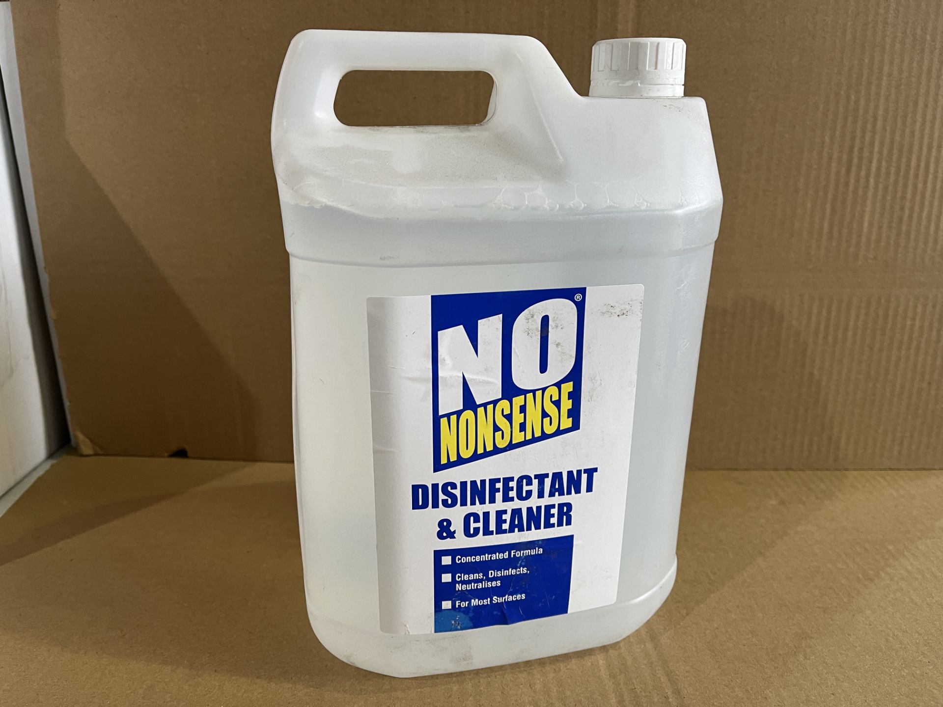 32 X BRAND NEW NO NONSENSE 5L DISINFECTANT AND CLEANER R15
