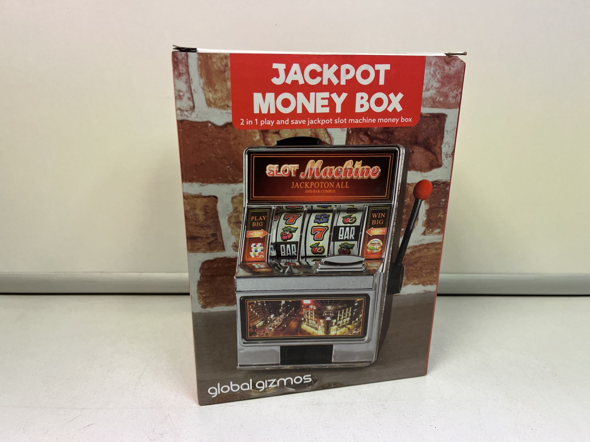 12 X BRAND NEW GLOBAL GIZMOS JACKPOT MONEY BOXES R18